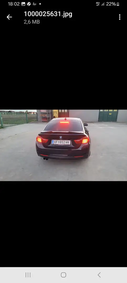 BMW 420 420d Gran Coupe Blau - 2