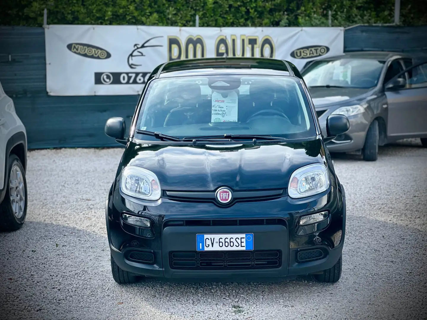 Fiat Panda PANDINA 1.0 HYBRID GPL ITALIANA UNICO PROPRIETARIO Nero - 2