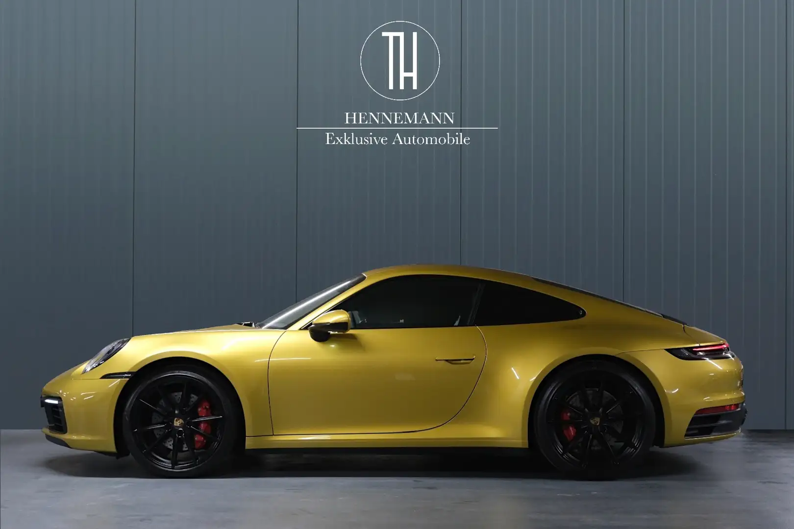 Porsche 992 911/992 Carrera S Coupé*PTS*18Wege*SpAbgas*BOSE Gelb - 2