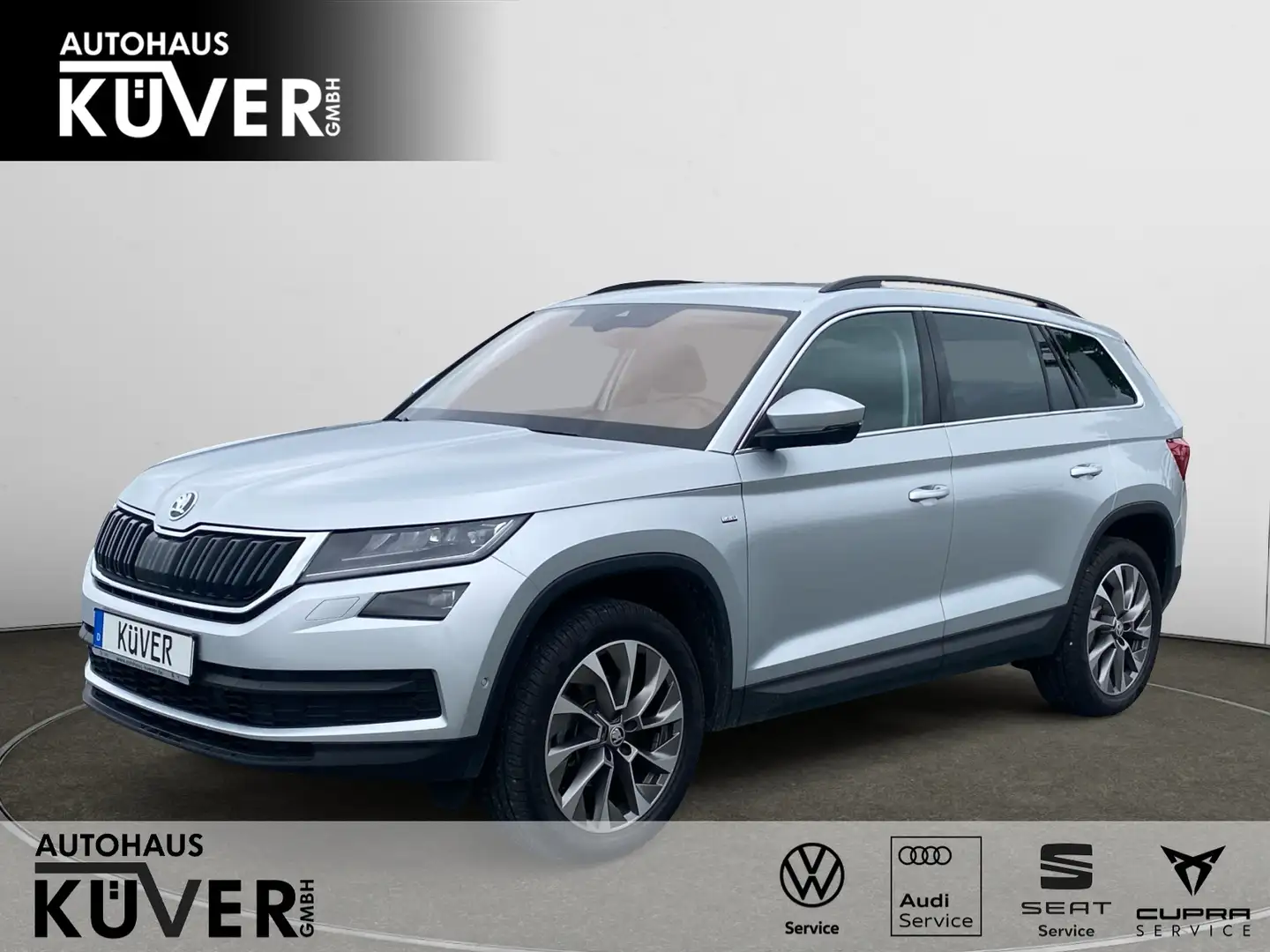 Skoda Kodiaq Ambition 1,5 TSI DSG Navi+ACC+AHK+LED+Shz Silber - 1