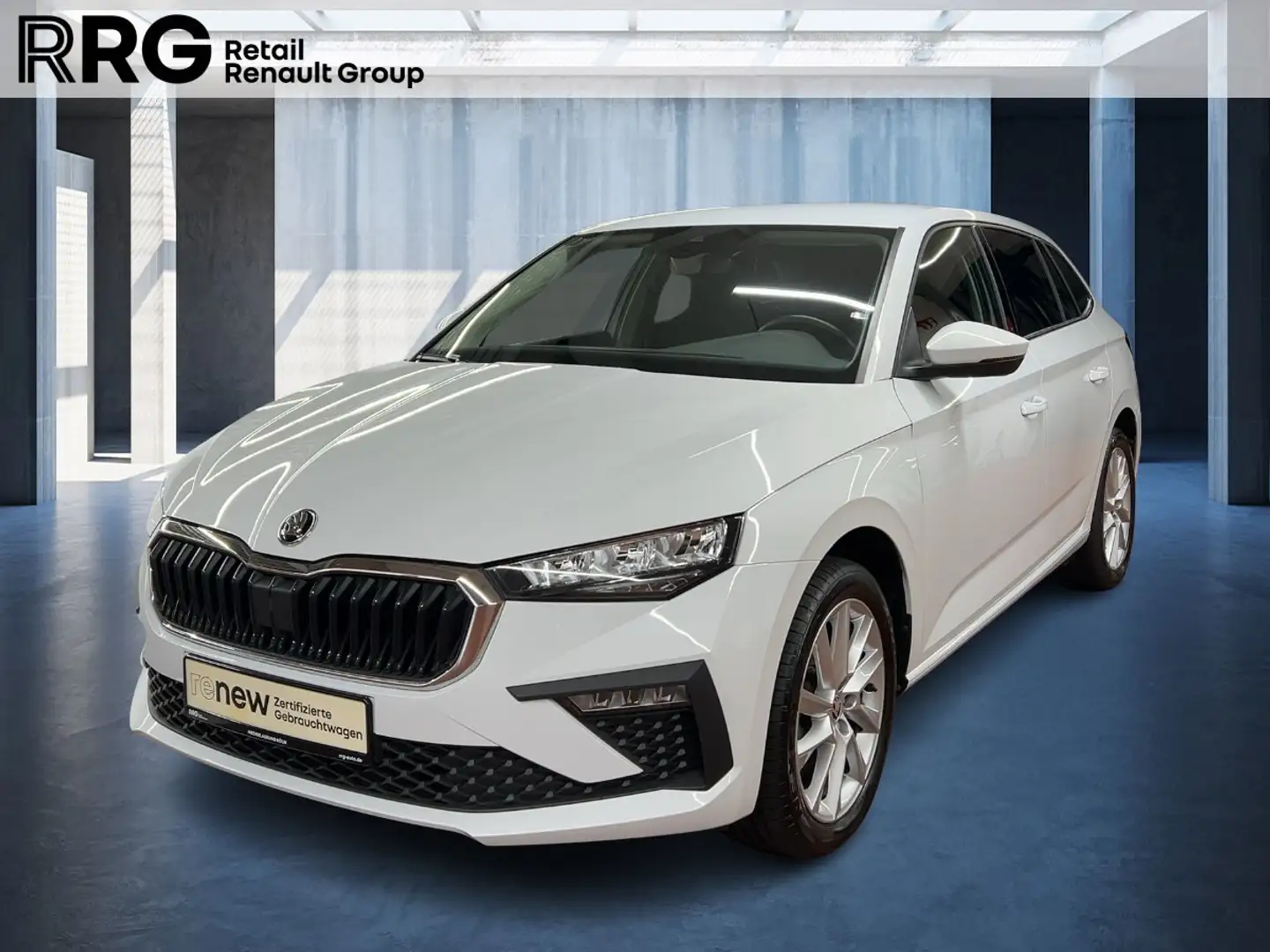 Skoda Scala SELECTION TSI DSG Blanc - 1