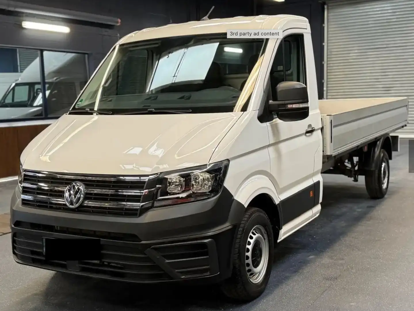 Volkswagen Crafter 35 Maxi Pritsche Klima AHV auch andere kurzfristig Bianco - 1