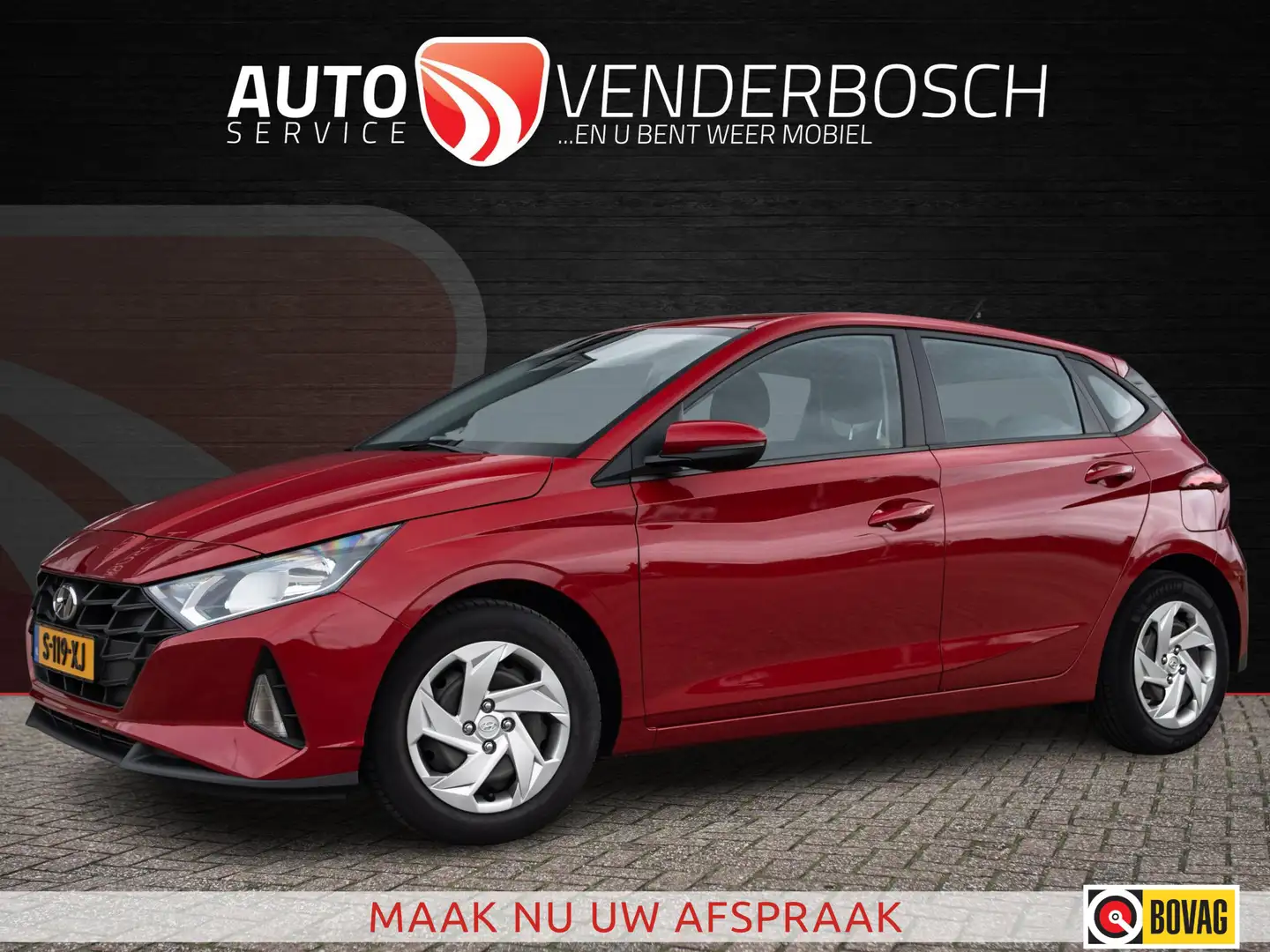 Hyundai i20 1.2 MPI i-Motion 84pk | Airco | Cruise Control | D Red - 1