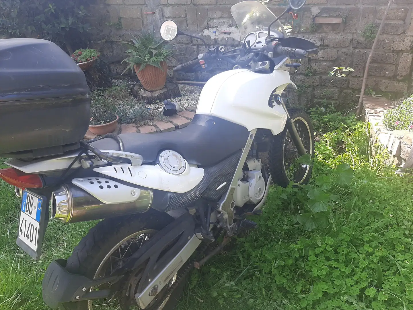 BMW F 650 GS Bílá - 1