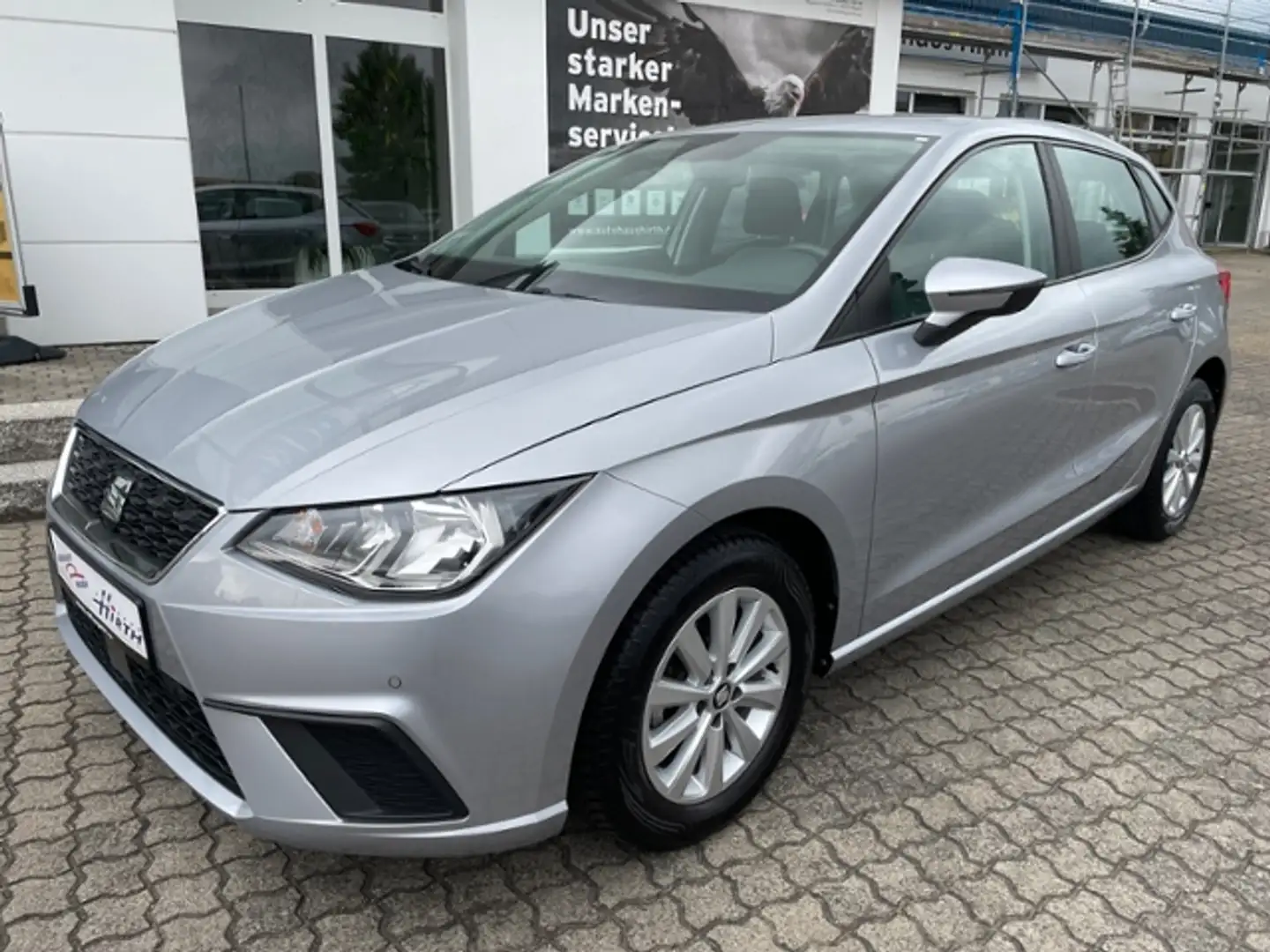 SEAT Ibiza Style 1.0 TSI KLIMA LEDER ALU Zilver - 2