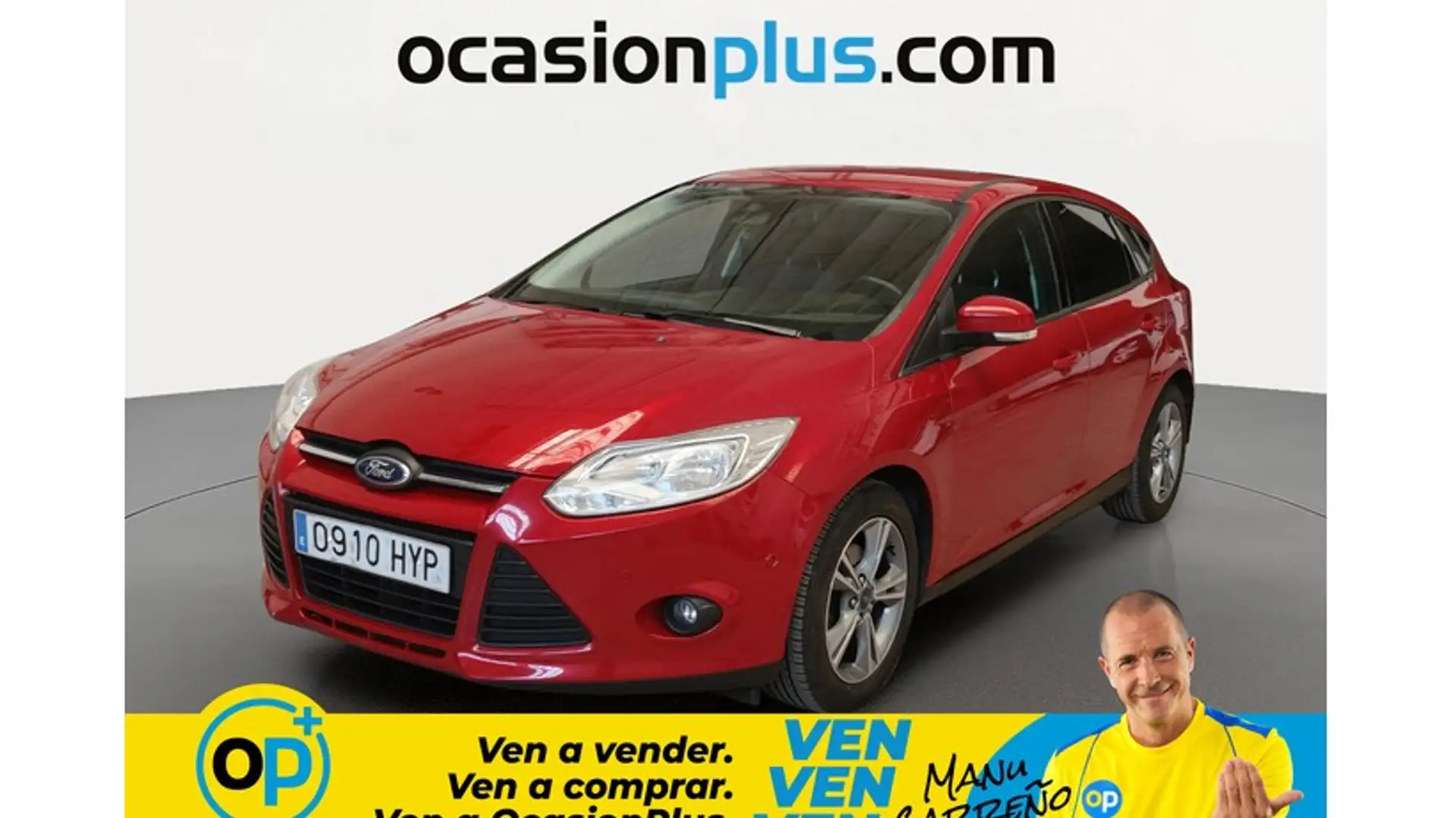 Ford Focus 1.6TDCi Edition 115 Rojo - 1