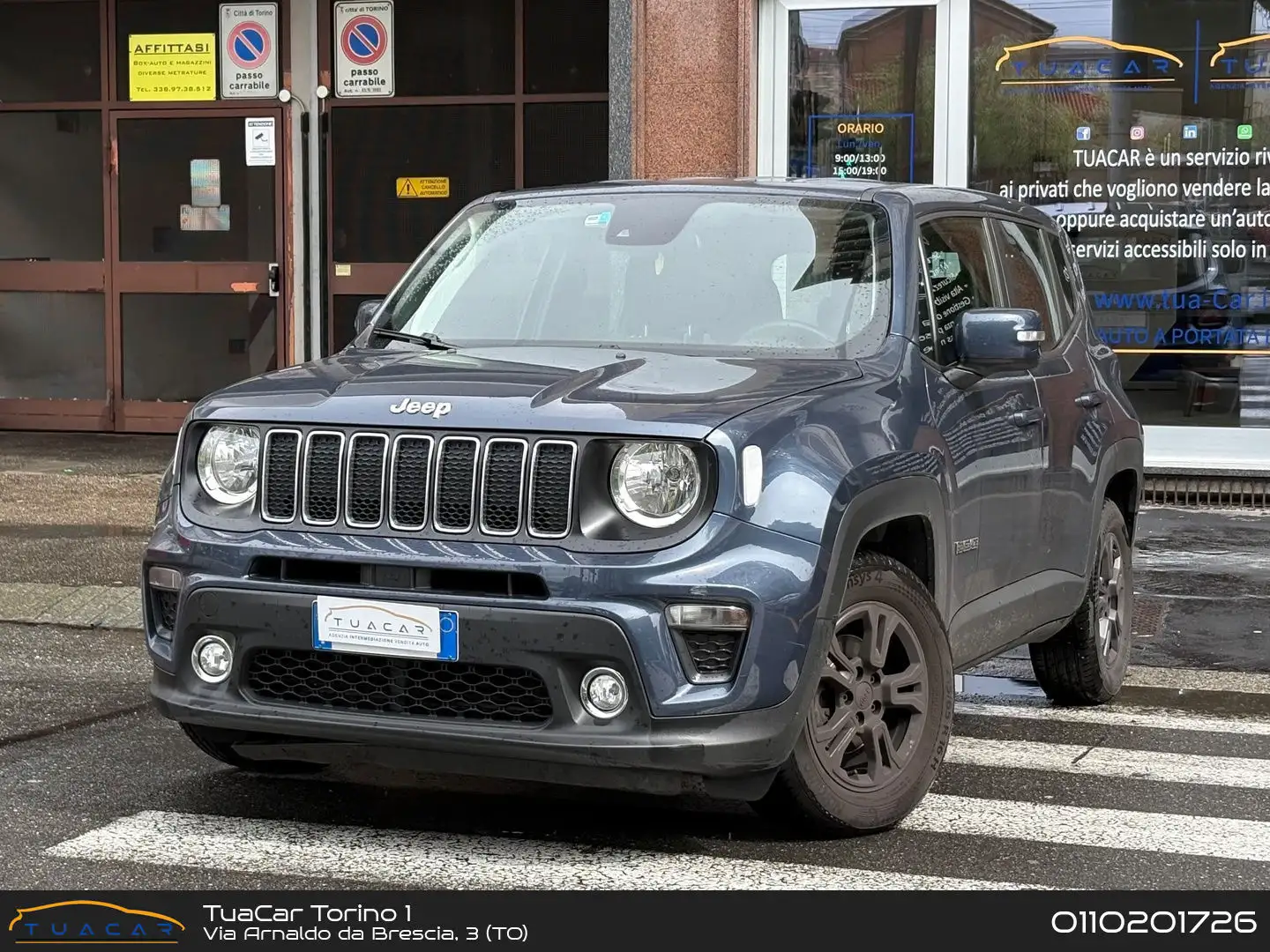 Jeep Renegade Longitude 1.0 T-GDI Синій - 1