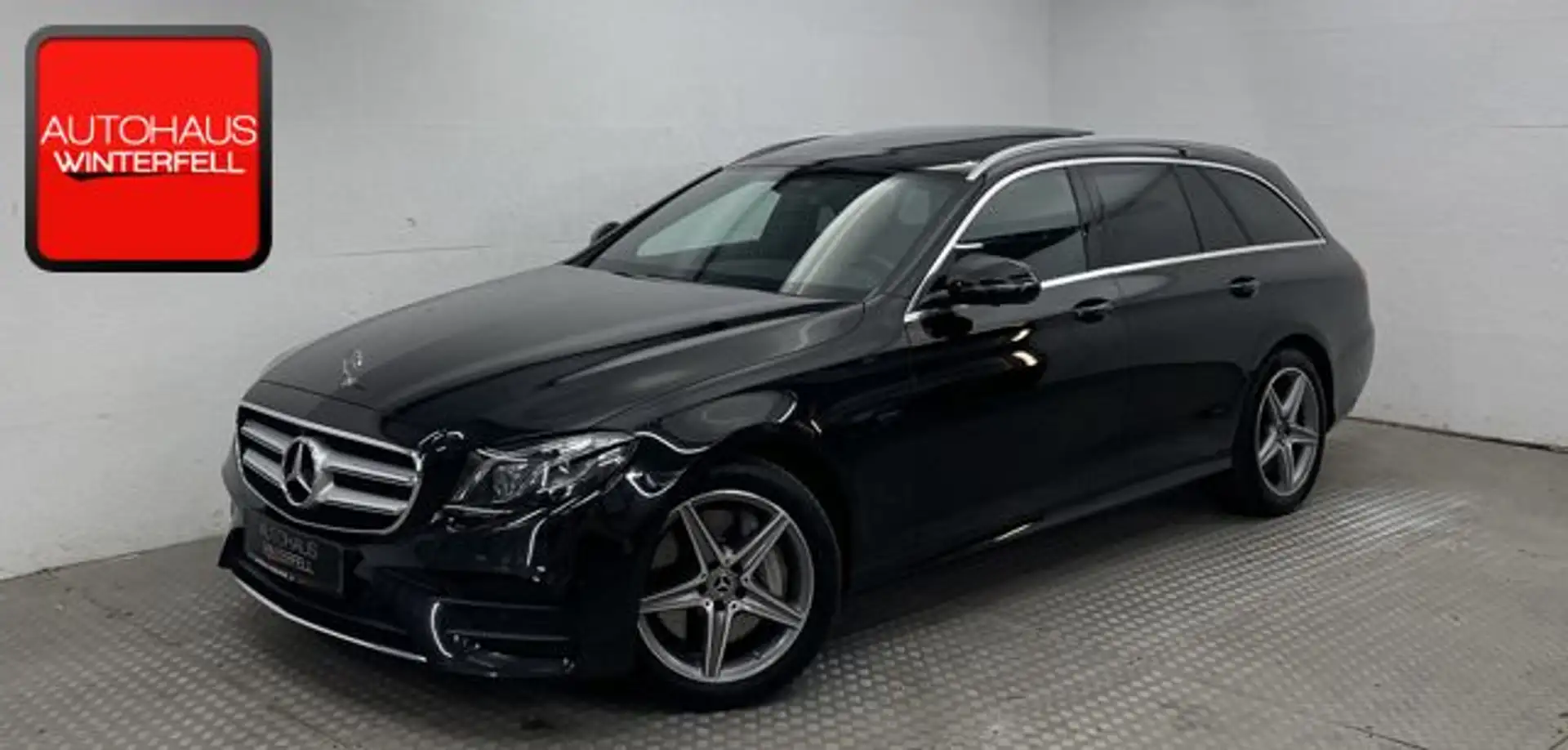Mercedes-Benz E 300 de T AMG PANO+360+BURMESTER+MEMORY+DIGITAL Nero - 1