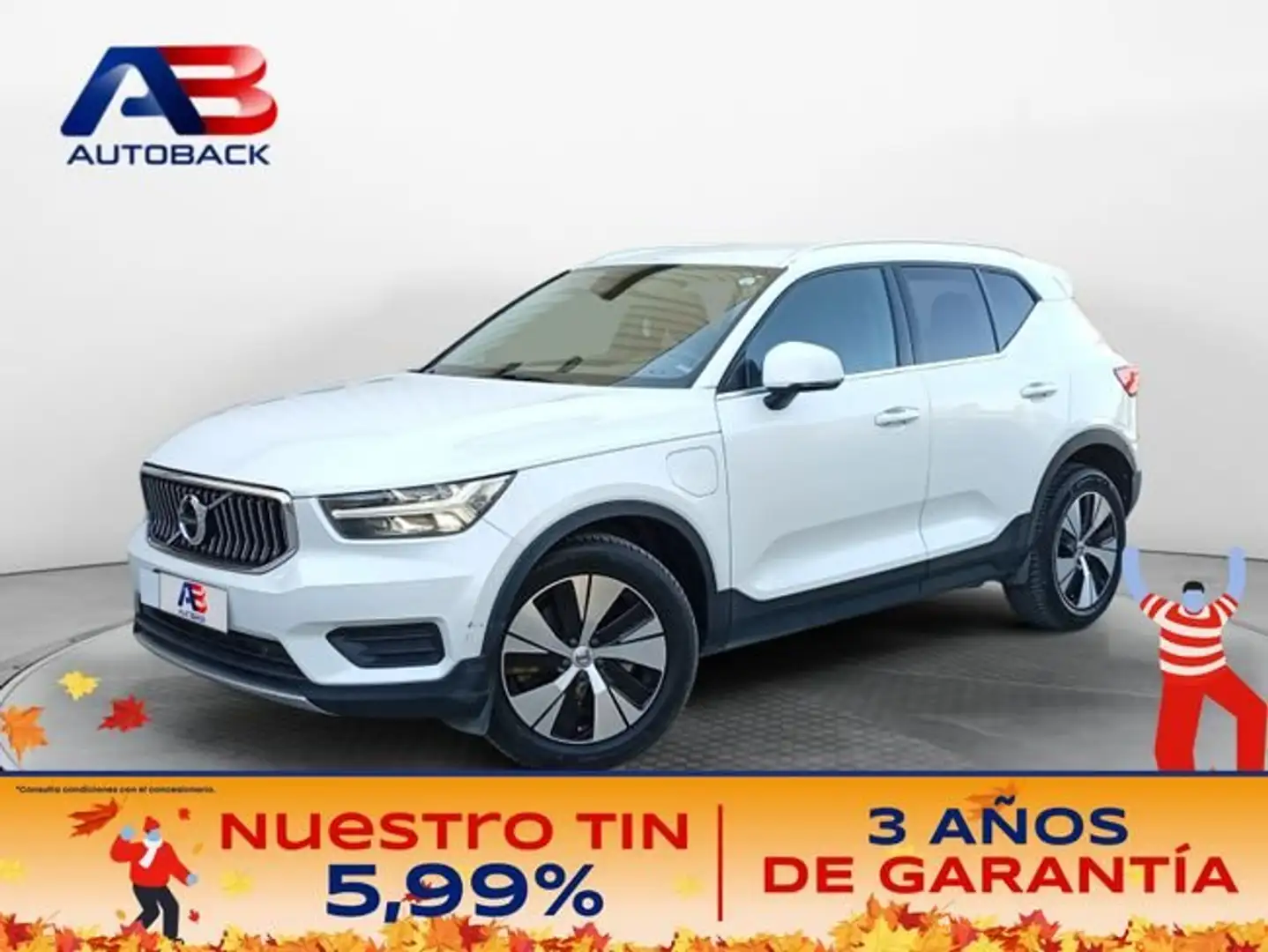 Volvo XC40 1.5 T4 Twin Recharge Inscription Ex Auto Blanco - 1