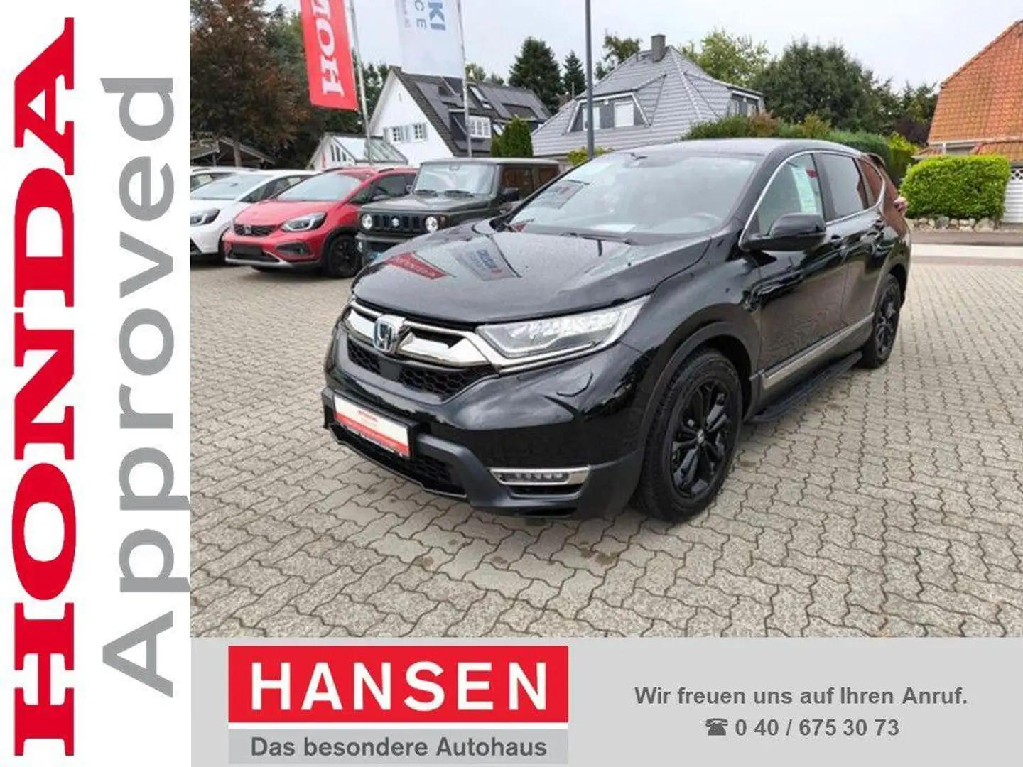 Honda CR-V 2.0 i-MMD HYBRID 2WD Sport Line Schwarz - 1