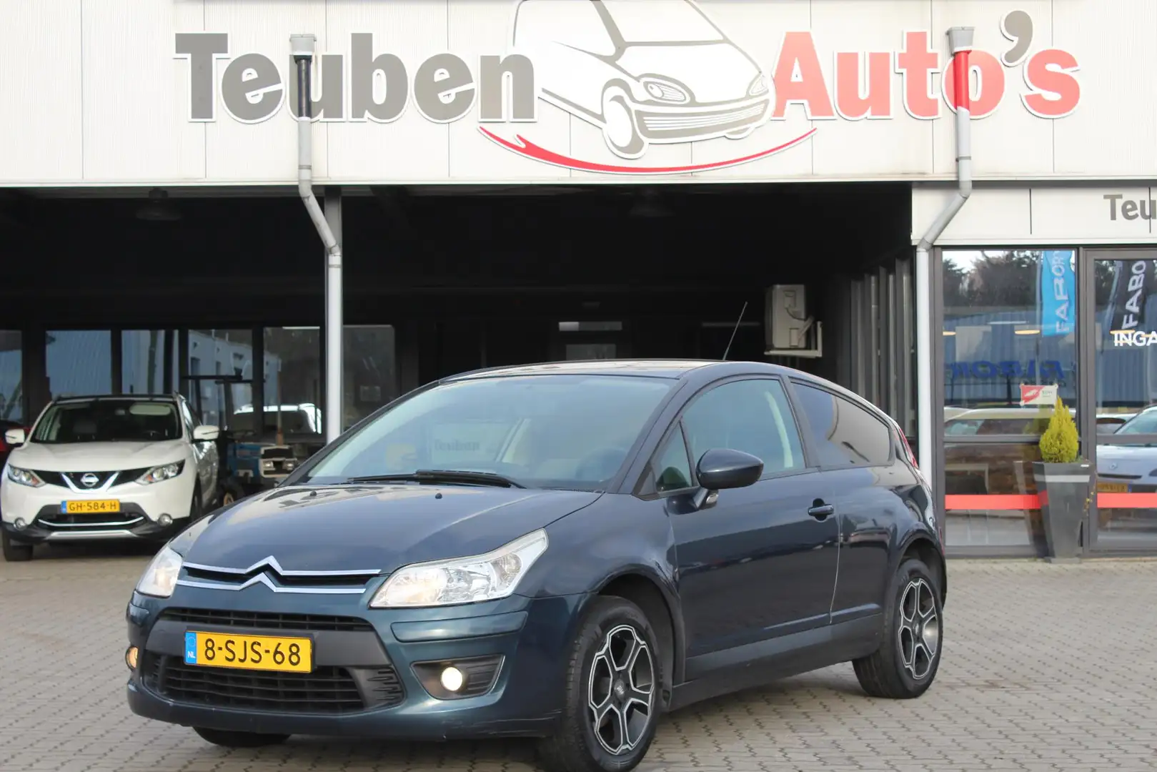 Citroen C4 Coupe 1.6 HDIF IMAGE Airco, Cruise control, Lichtm Blauw - 1
