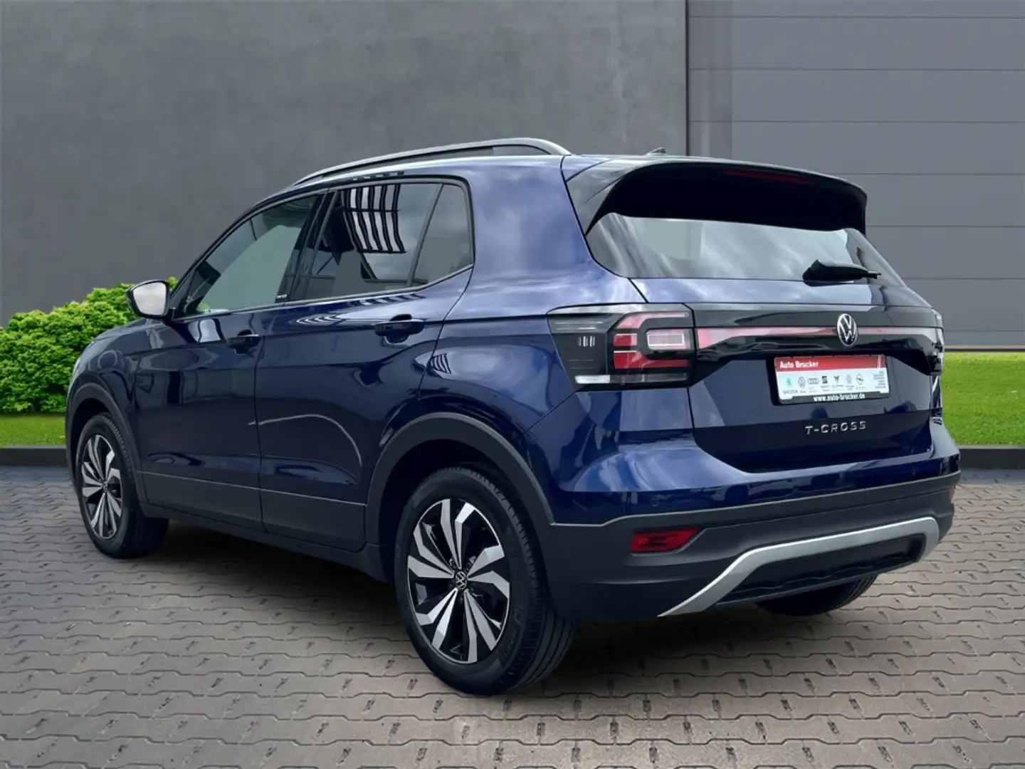 Volkswagen T-Cross United 1.0 TSI+Navigationsystem+Klimaautomatik Blue - 2