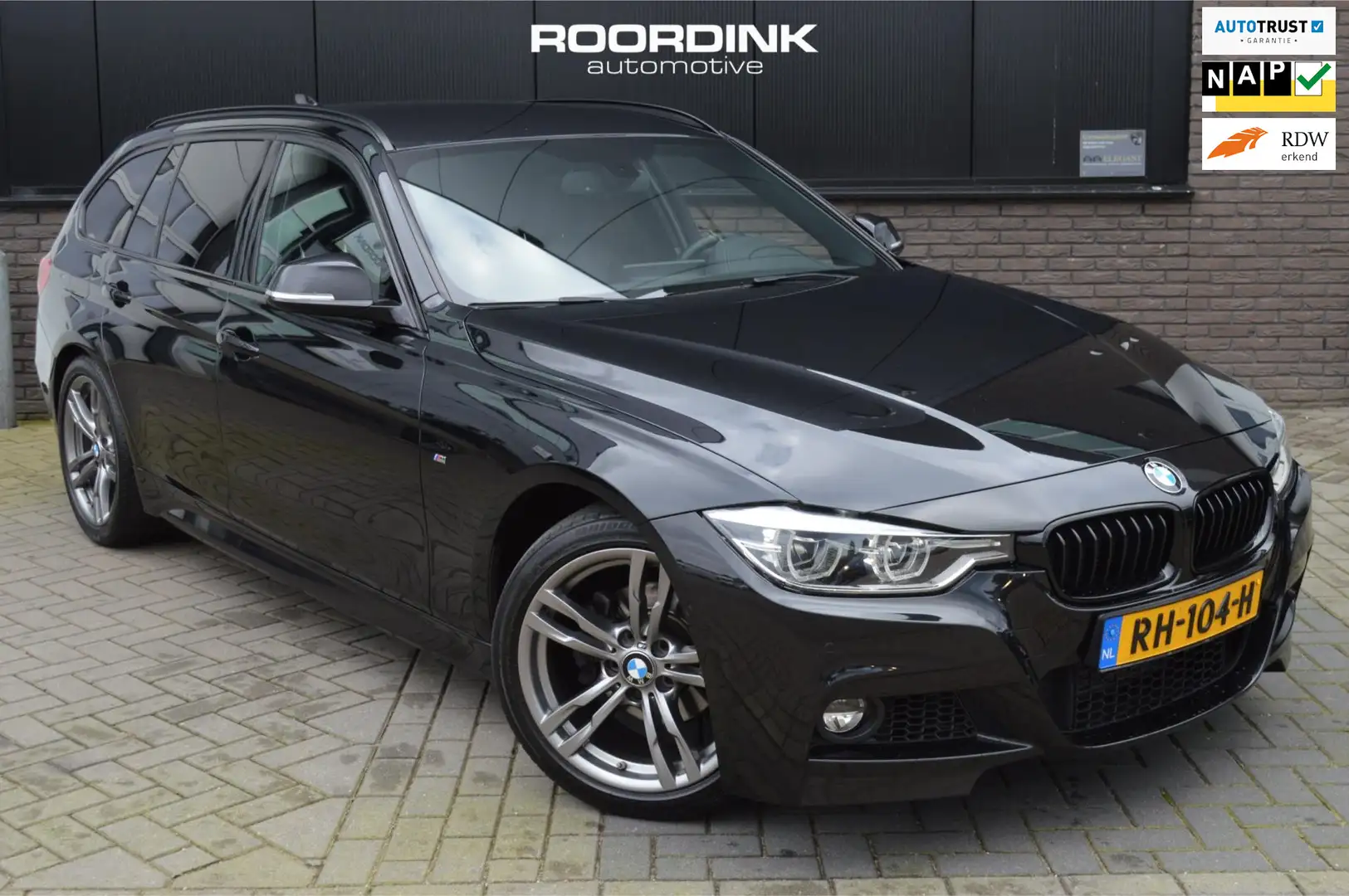 BMW 318 3-serie Touring 318i|M-sport|Clima|Camera|2e eigen Noir - 1
