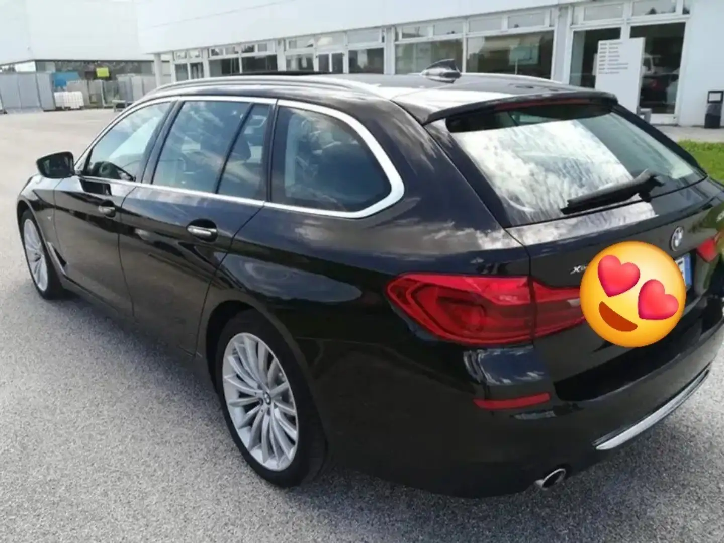 BMW 520 520d Luxury auto Nero - 2