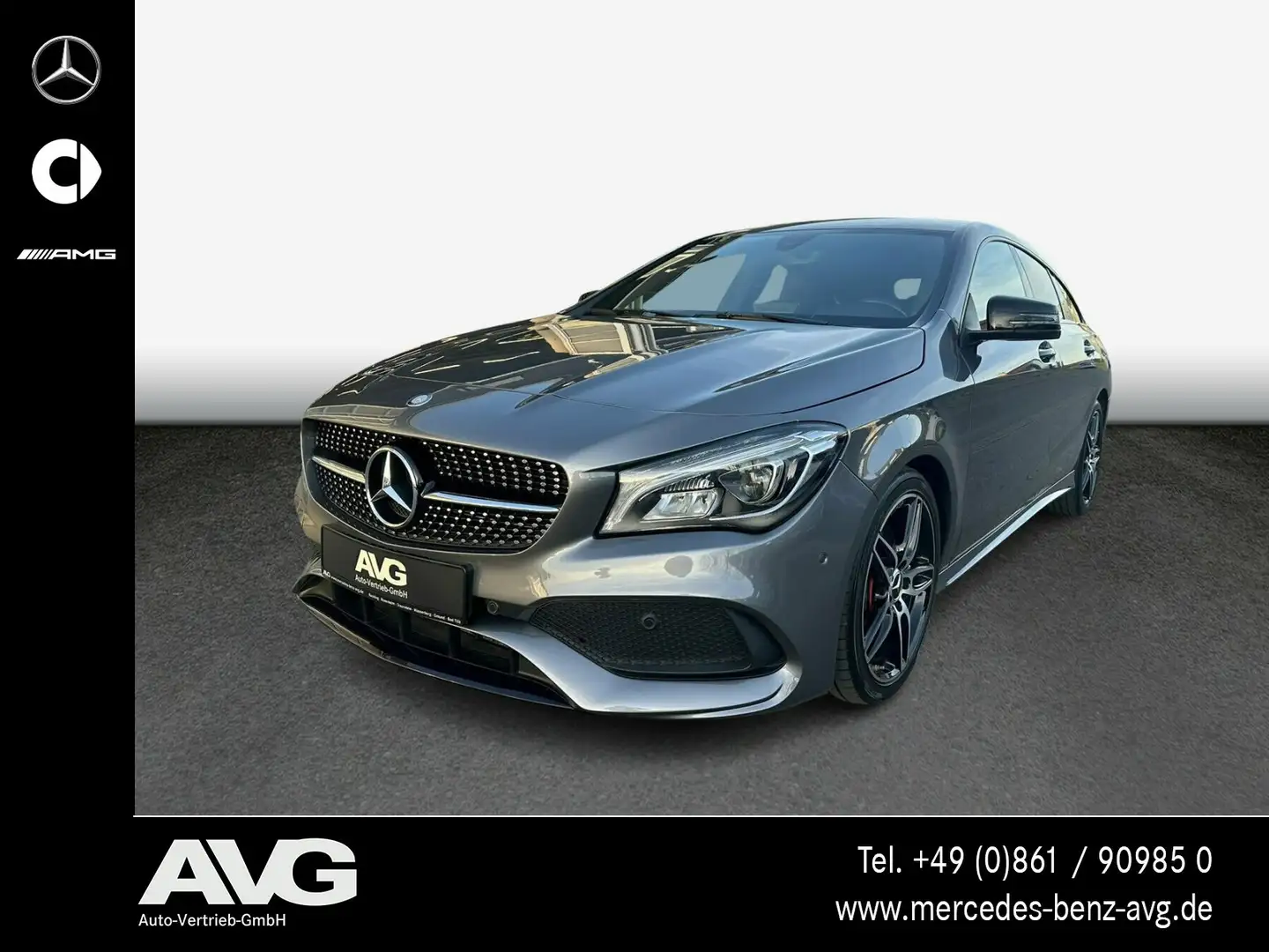 Mercedes-Benz CLA 220 CLA 220 d Shooting Brake AMG LED Navi Memory Klima Grau - 1