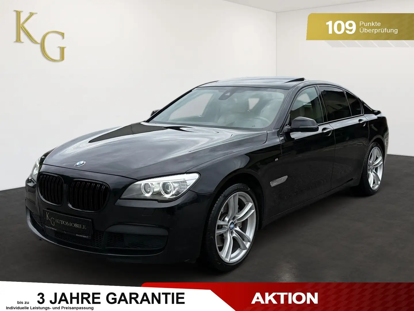BMW 730 d M-Sport xDrive ab ca. 275€ monatlich Schwarz - 1
