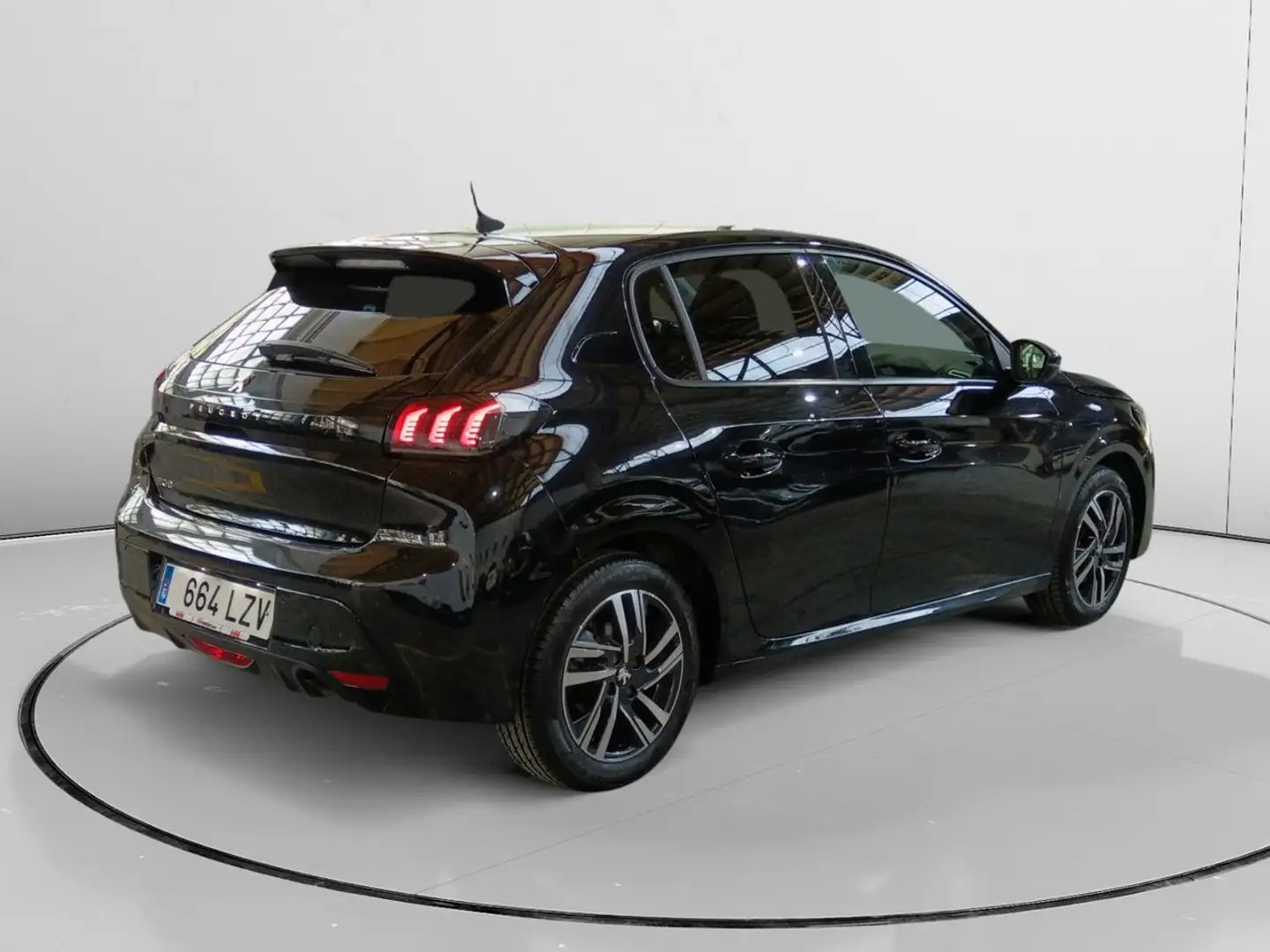 Peugeot 208 Allure Zwart - 2