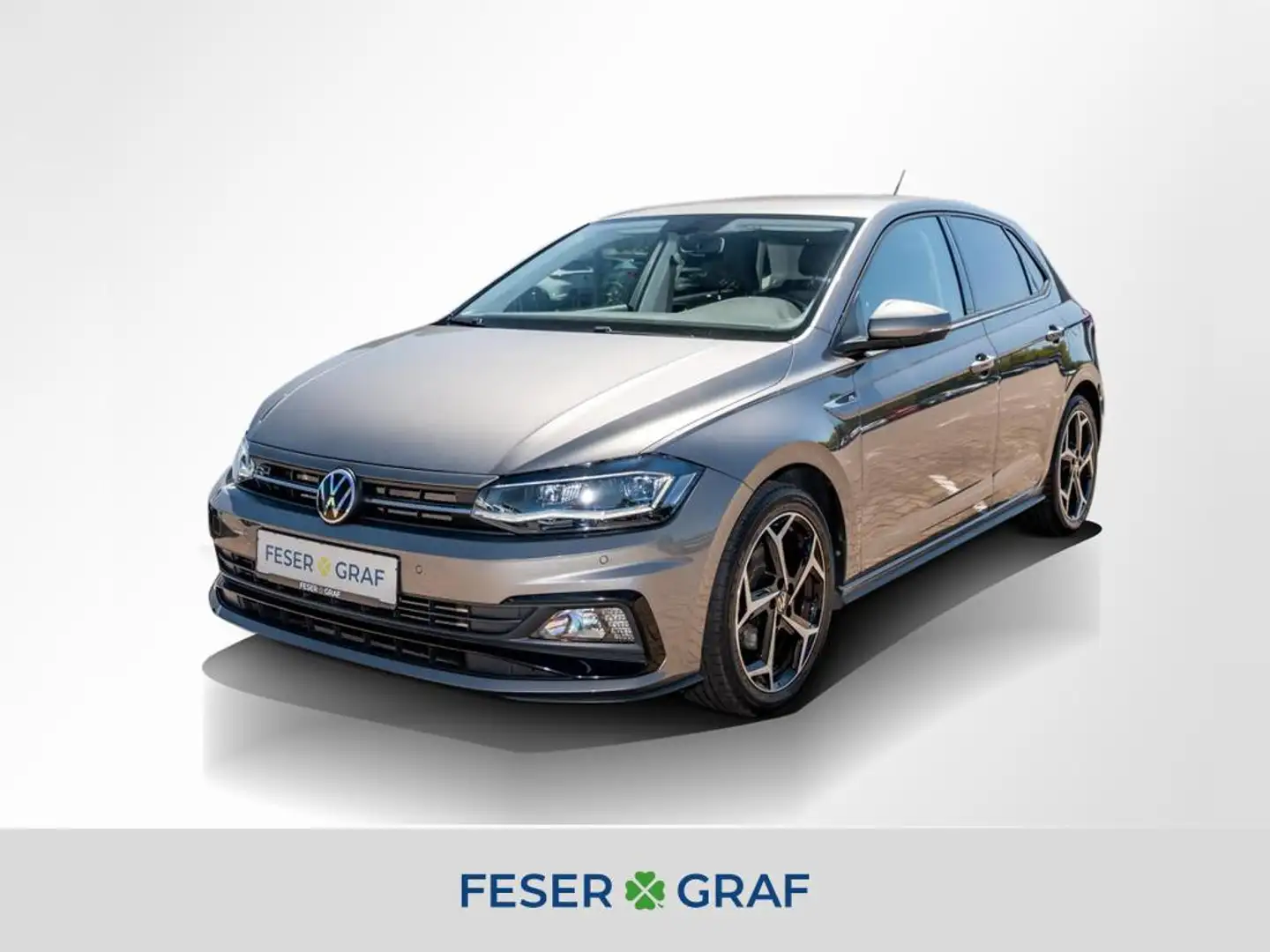Volkswagen Polo R-Line 1.0TSI LED/PDC/DAB+/SHZ/6-Gang Gri - 1