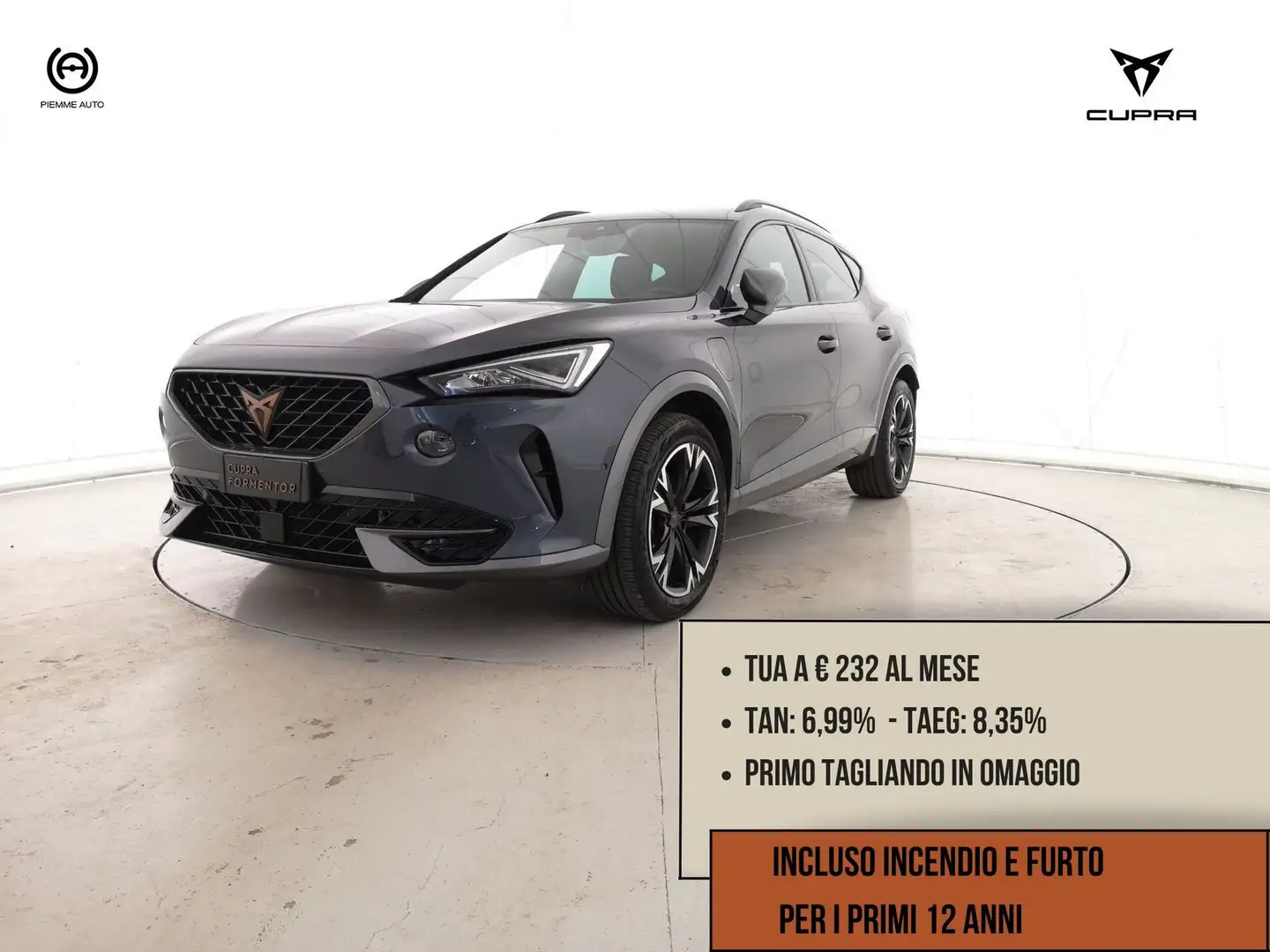 CUPRA Formentor 1.4 e-Hybrid DSG Grigio - 1