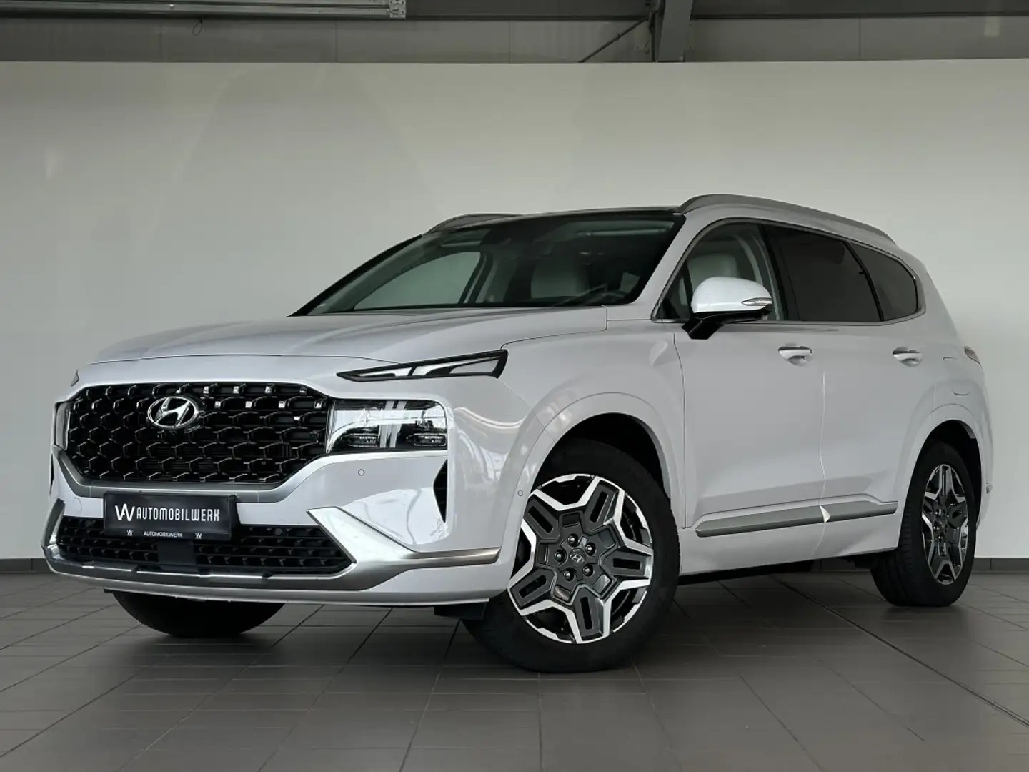 Hyundai SANTA FE Signature 4WD |PANO |AHK |HUD |360° |KR Wit - 1