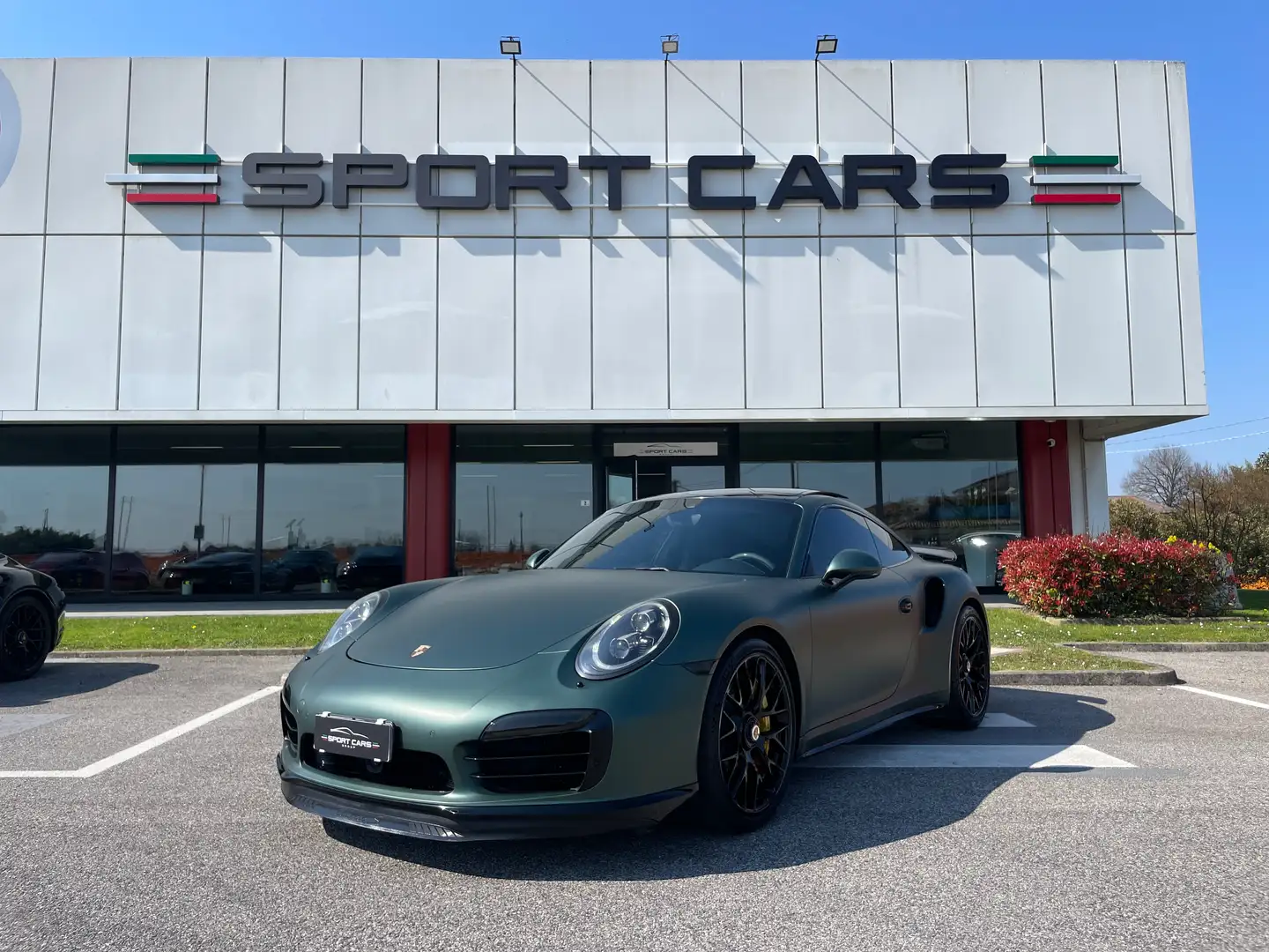 Porsche 991 Turbo S 2015 C07 FULL SERVICE COLORE ORIG NERO Negro - 1