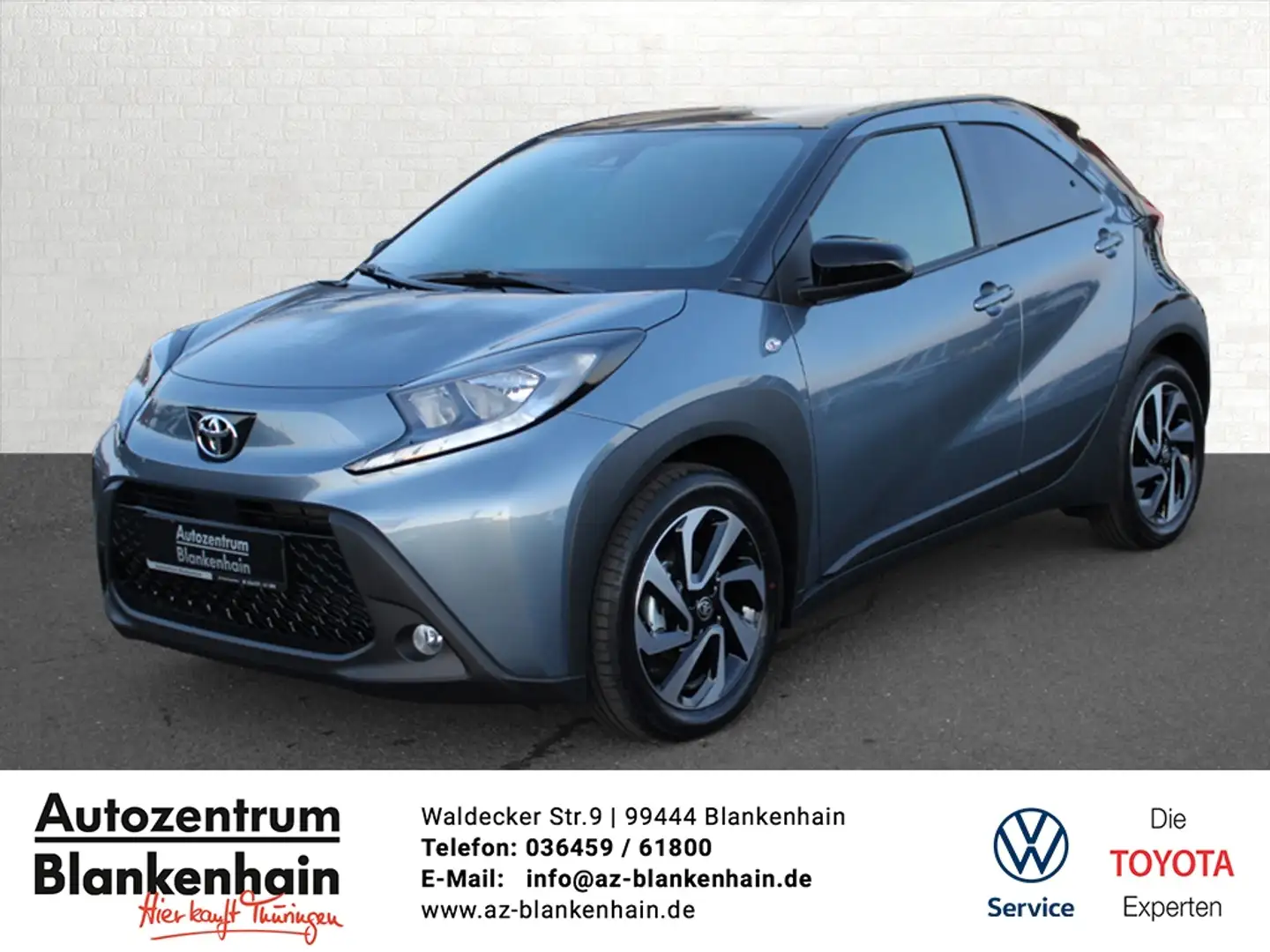 Toyota Aygo X Teamplayer Design Paket Azul - 1