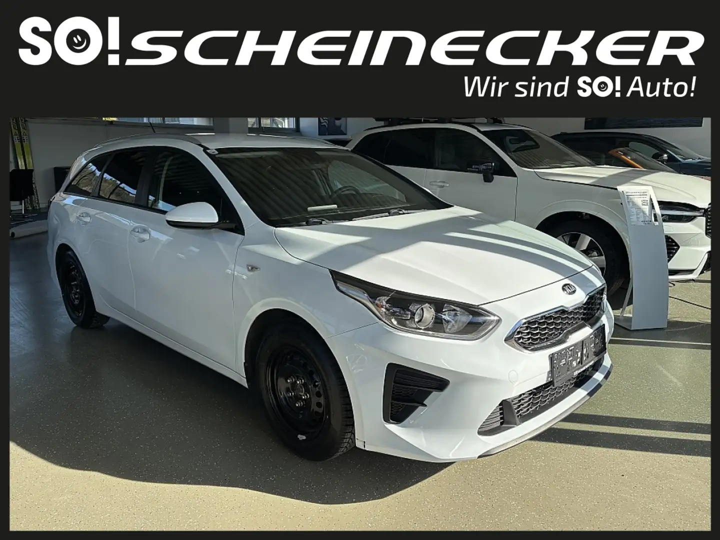 Kia Ceed SW / cee'd SW ceed SW 1,4 MPI GPF Titan Weiß - 1