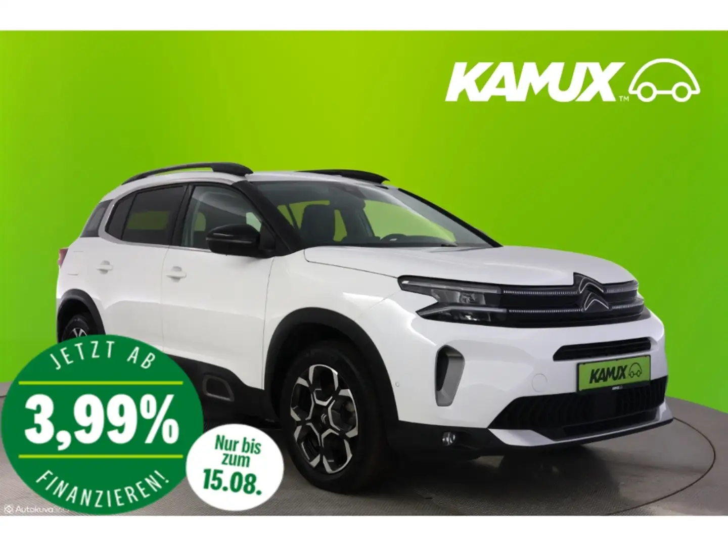 Citroen C5 Aircross 1.2PureTech Aut.Shine S&S+LED+NAVI Weiß - 1