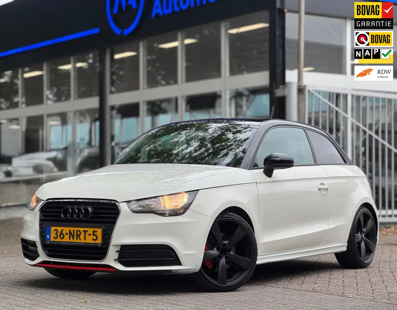Audi A1 1.4 TFSI S-line Navi Bluetooth Cruise APK Boekjes Wit - 1