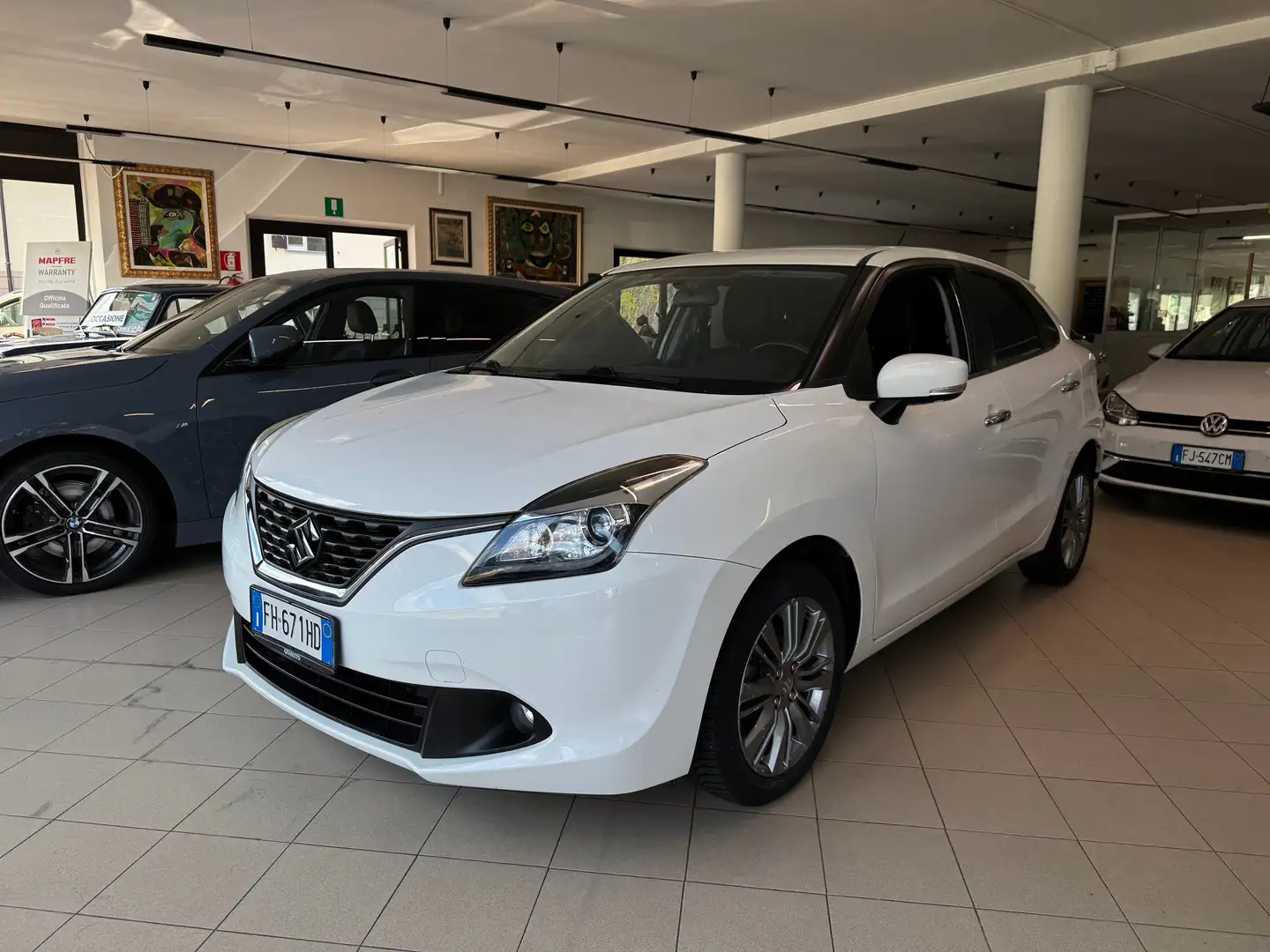 Suzuki Baleno 1.2cc 90CV BENZINA Weiß - 1