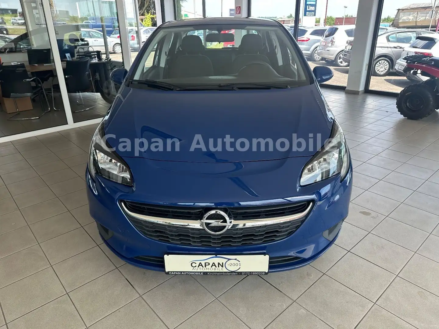 Opel Corsa E Selection Klima/Scheckheft/EURO6 Blu/Azzurro - 2