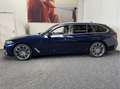 BMW 518 5-serie Touring 518d High Executive LEDER NAVIGATI Blue - thumbnail 4