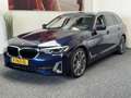 BMW 518 5-serie Touring 518d High Executive LEDER NAVIGATI Bleu - thumbnail 3