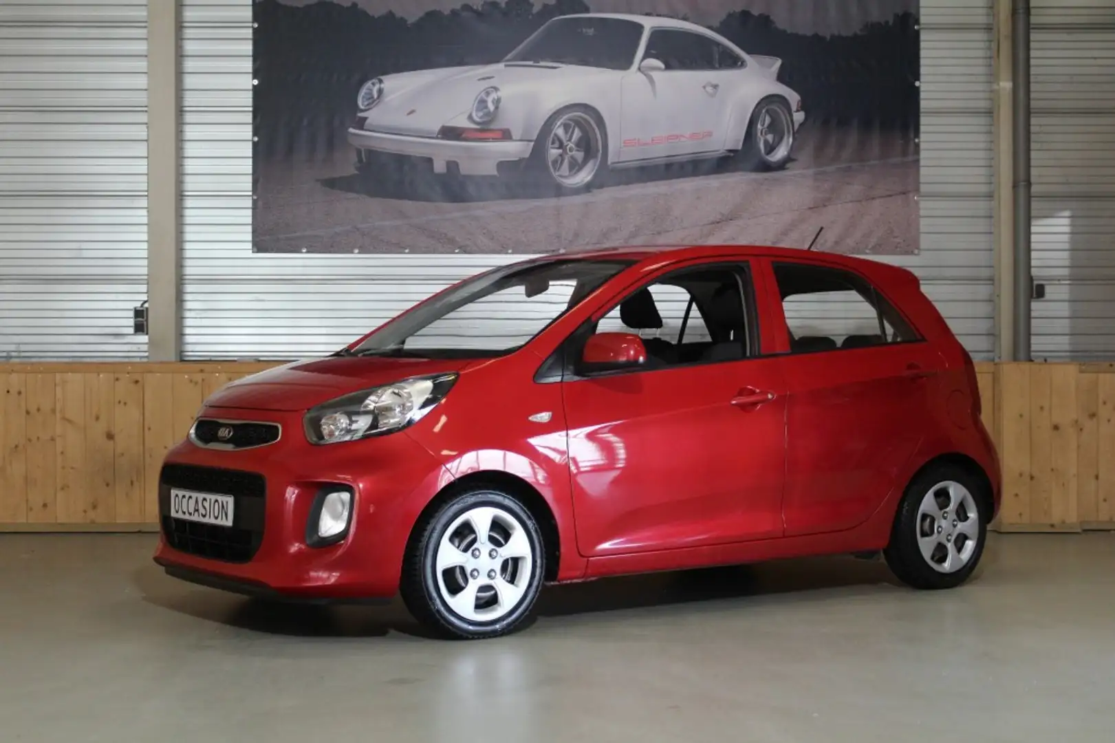 Kia Picanto 1.0 CVVT ECO.PLUSL. / AIRCO / DEALERONDERHOUDEN / Rojo - 1