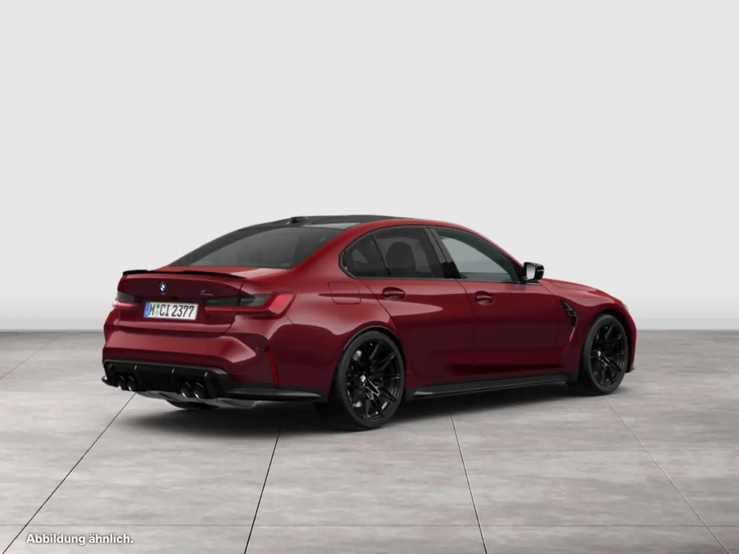 BMW M3 Competition M xDrive ACC+360°+NAVI+H&K+LASER Rot - 2