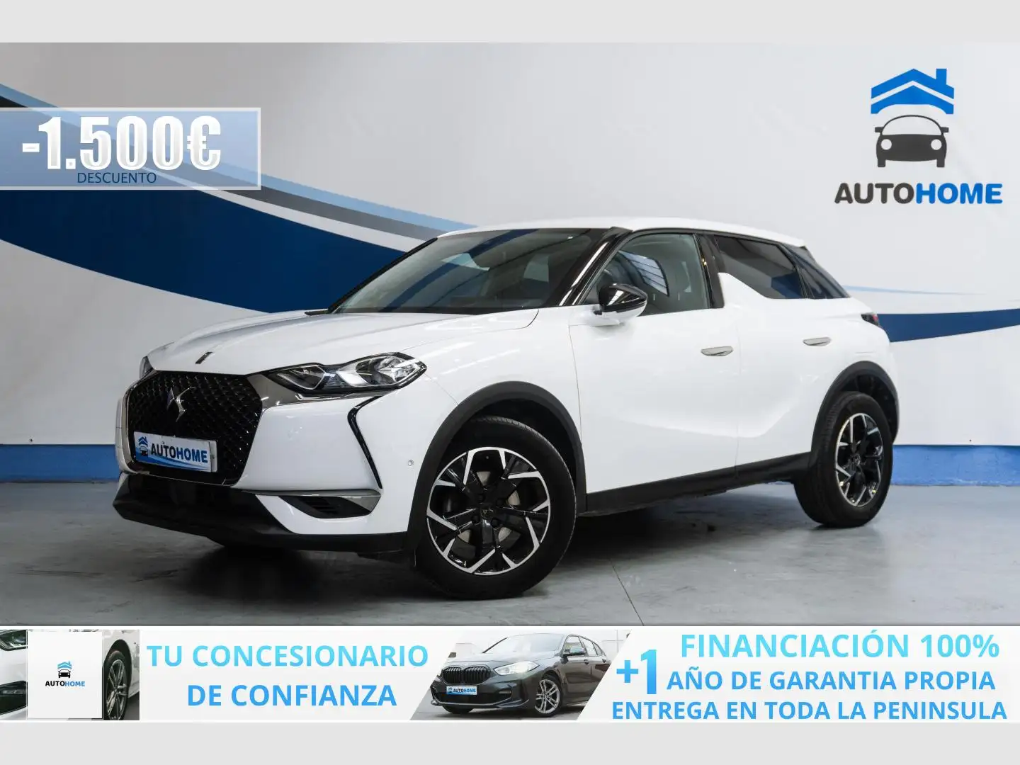 DS Automobiles DS 3 Crossback PureTech 73 kW Manual SO CHIC Blanc - 1