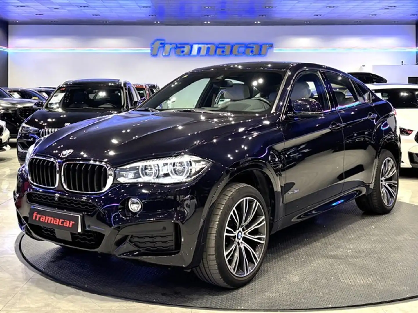 BMW X6 xDrive 35iA Azul - 1
