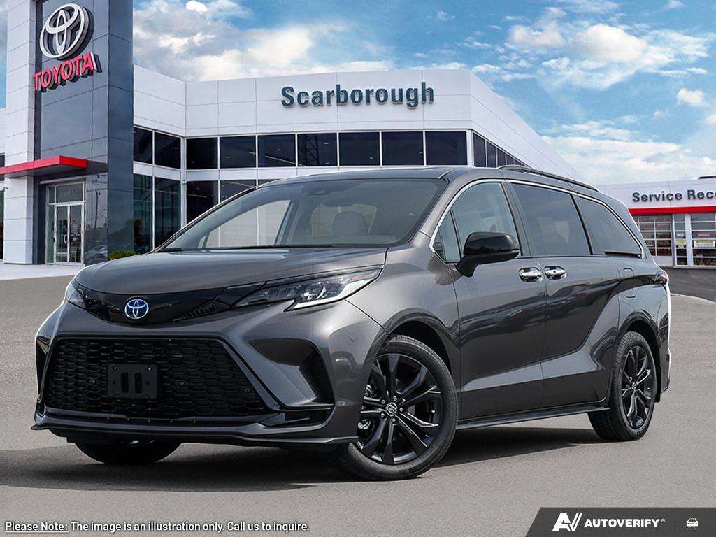 Gray 2026 Toyota Sienna Minivan  
