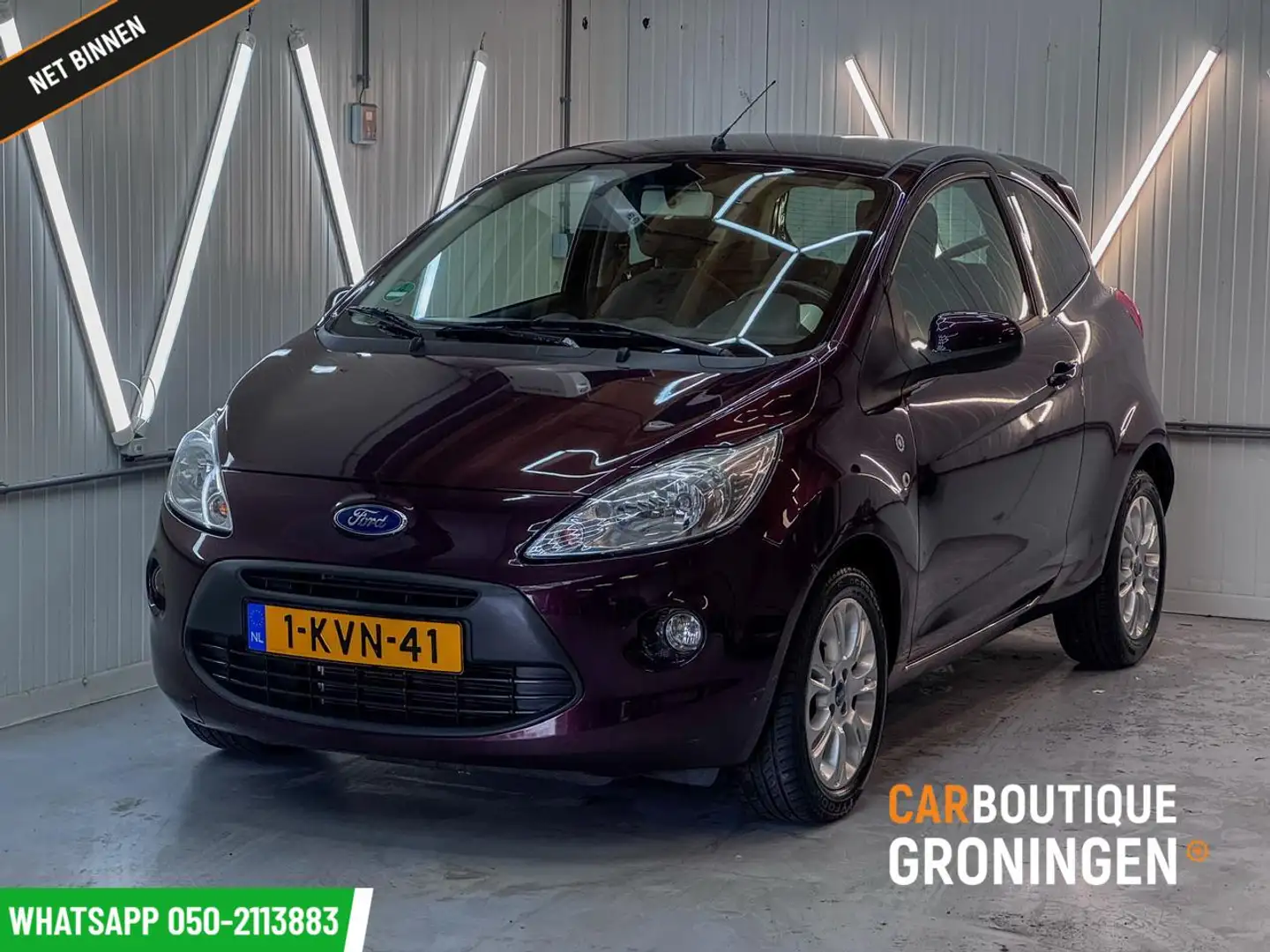 Ford Ka/Ka+ 1.2 Trend | AIRCO | RIJKLAAR | WHATSAPP VOOR PROEF Bruin - 1