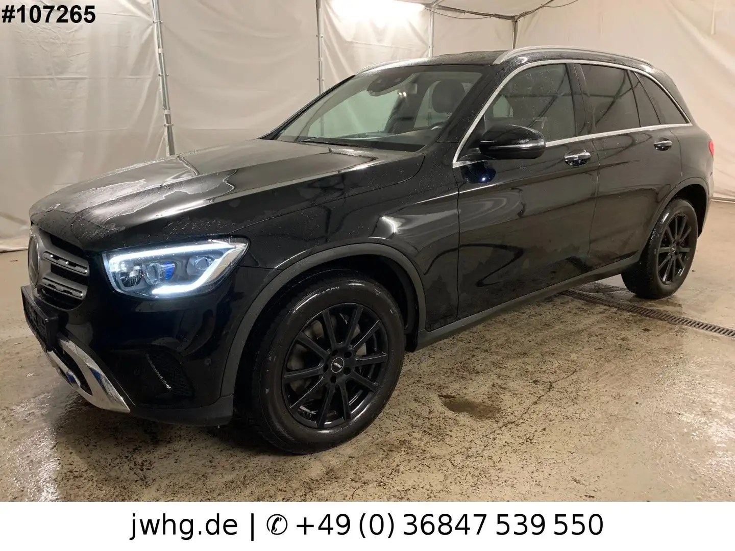 Mercedes-Benz GLC 300 4M Multibeam Virtual HeadUp FahrAss+Airm Noir - 1