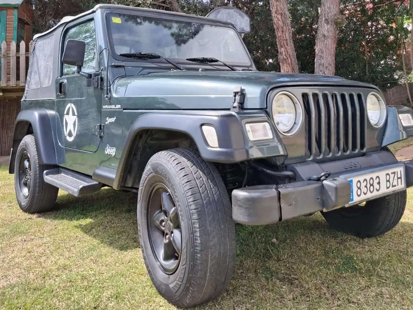 Jeep Wrangler Wrangler 2.5 Sport Techo Lona Verde - 1