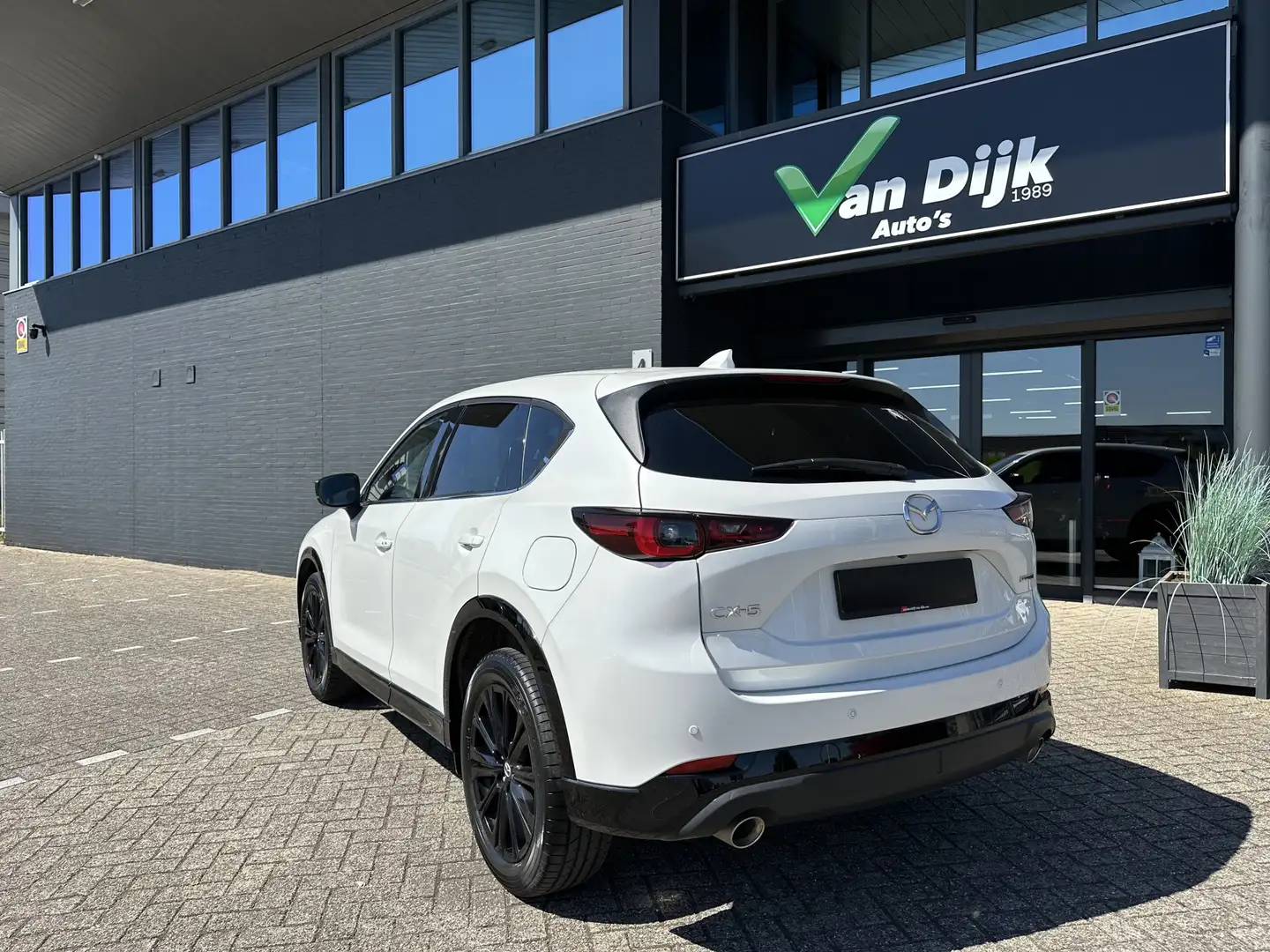 Mazda CX-5 2.0 M Hybrid Homura Navi 360Camera Bose Leer El.Kl Blanc - 2