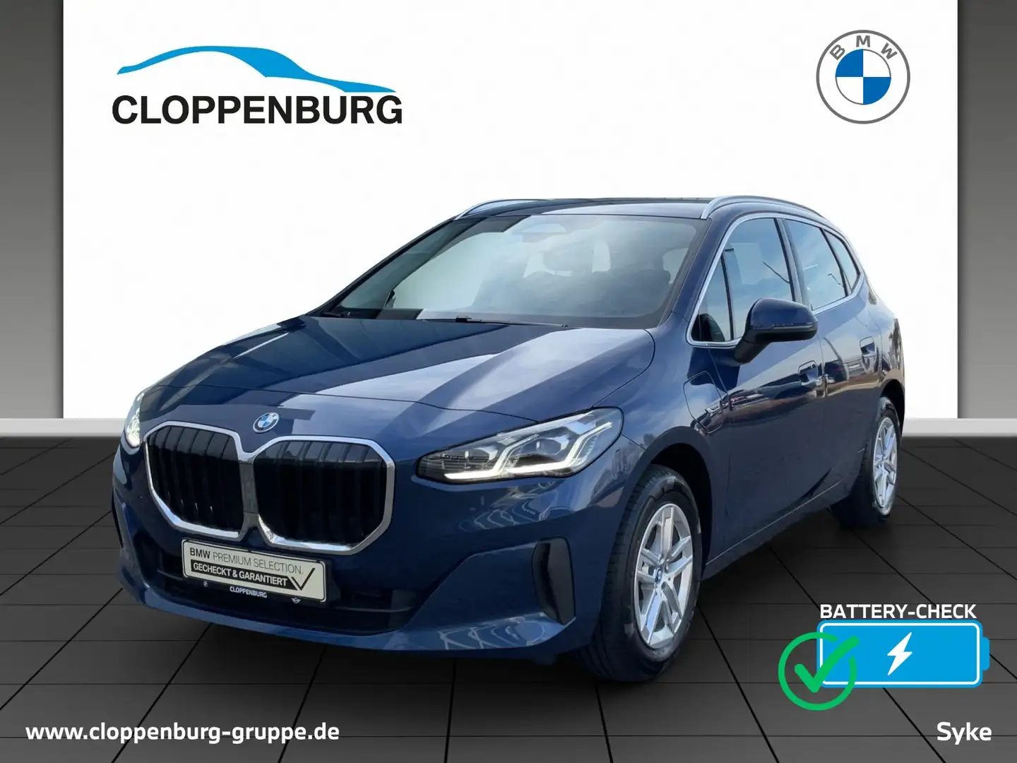 BMW 225 e xDrive StHz+StKlima+Navi+SHZ+KeyGO+HiFi+BT Albastru - 1