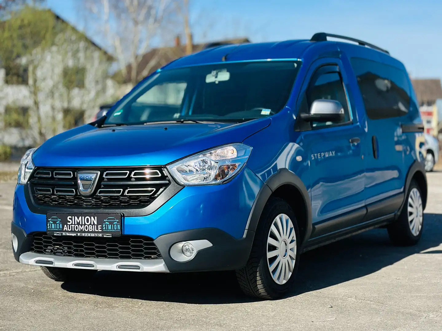 Dacia Dokker Stepway Plus/ Garantie/ Scheckheft Albastru - 2