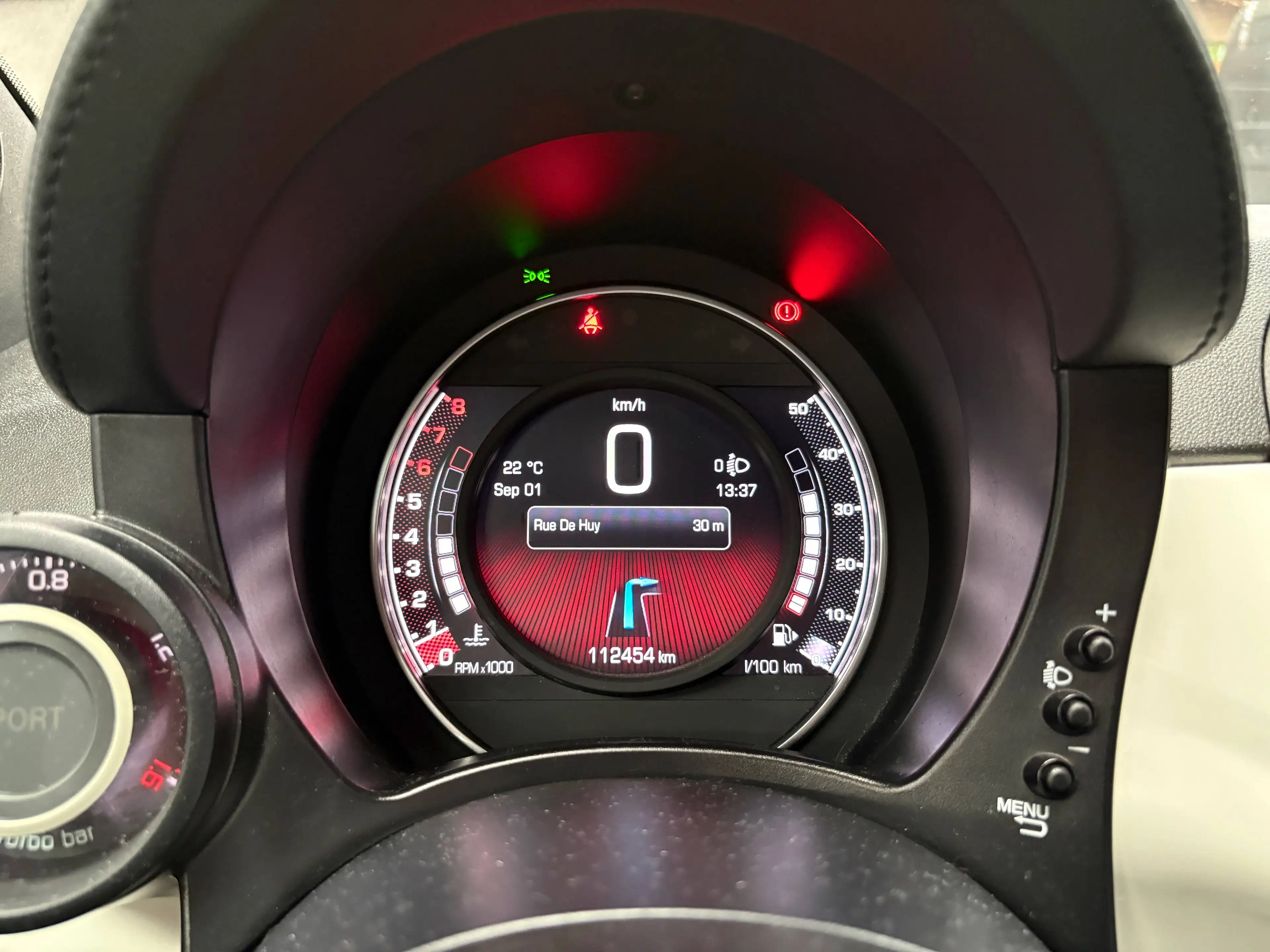 Fiat 595 Abarth / @SERVICARS WAREMME / RADAR / SPORT / CLIMATISATION / GARANTIE 12 MOIS — photo 14