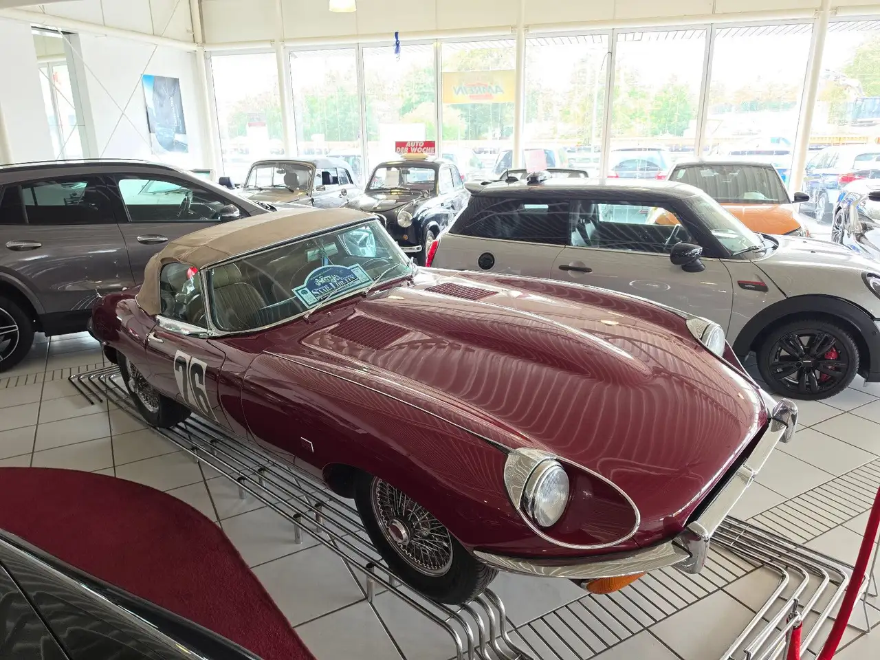 Jaguar E-Type Serie 2 Roadster 4.2l "RESTAURIERT", foto 5