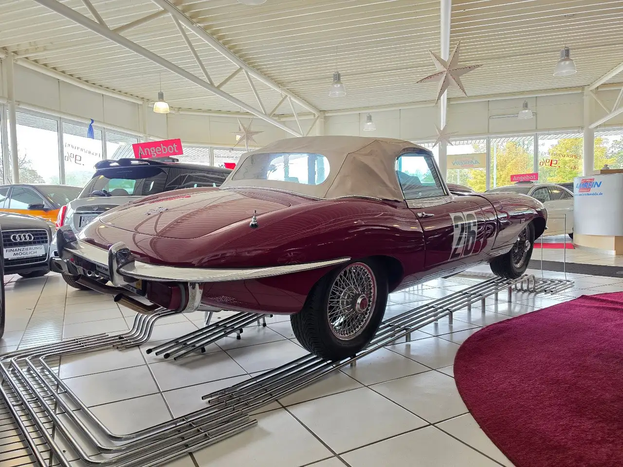 Jaguar E-Type Serie 2 Roadster 4.2l "RESTAURIERT", foto 7