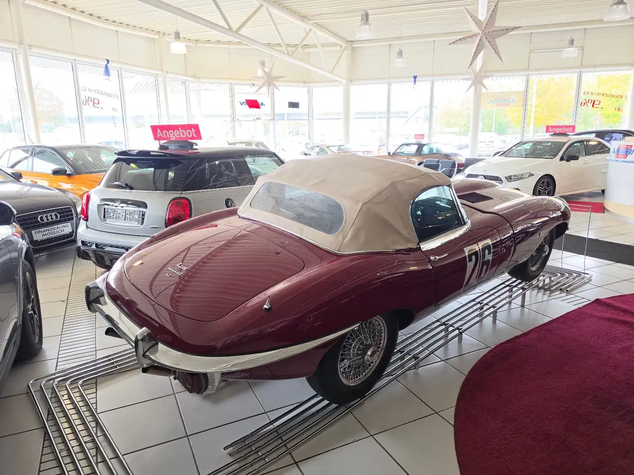 Jaguar E-Type Serie 2 Roadster 4.2l "RESTAURIERT", foto 6