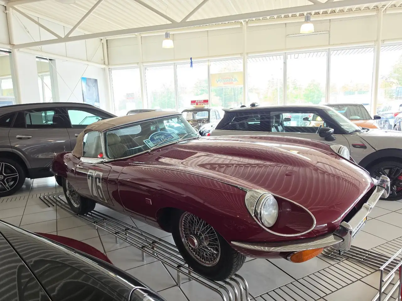 Jaguar E-Type Serie 2 Roadster 4.2l "RESTAURIERT", foto 4