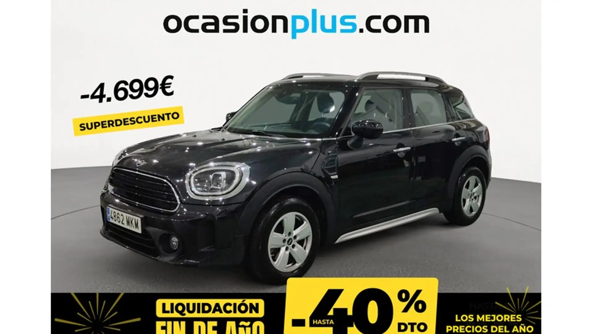 MINI Cooper Countryman D AUT. Negro - 1